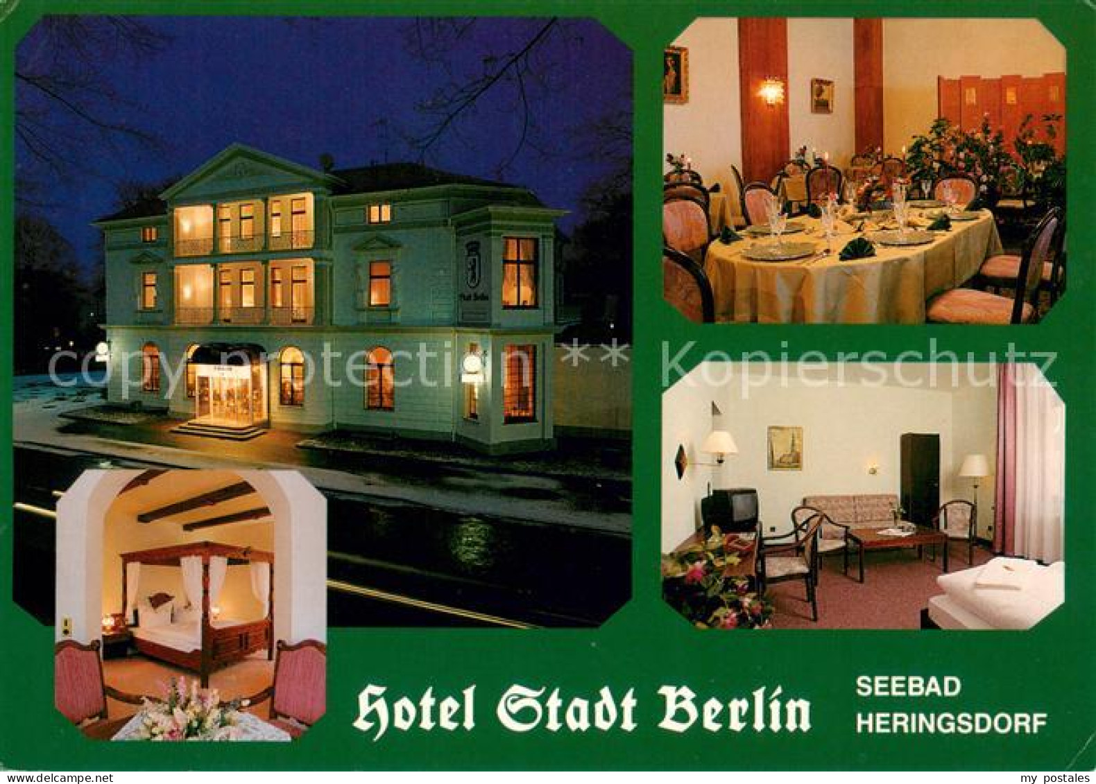 73654305 Heringsdorf Ostseebad Usedom Hotel Stadt Berlin Gastraeume Gaestezimmer - Altri & Non Classificati