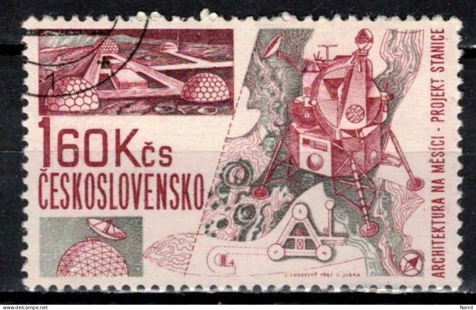 Tchécoslovaquie 1967 Mi 1693 (Yv 1555), Obliteré - Oblitérés