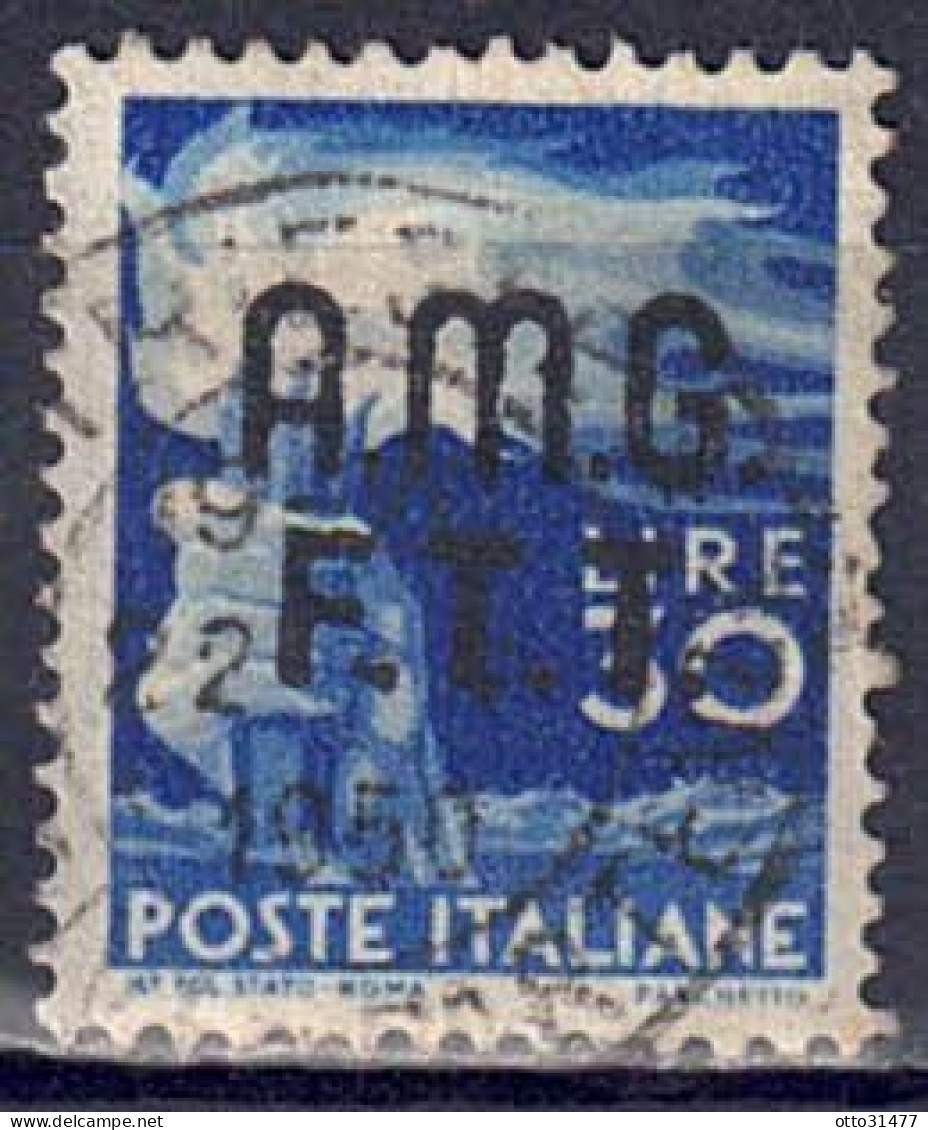 Italien / Triest Zone A - 1947 - Serie Demokratie, Nr. 15, Gestempelt / Used - Oblitérés