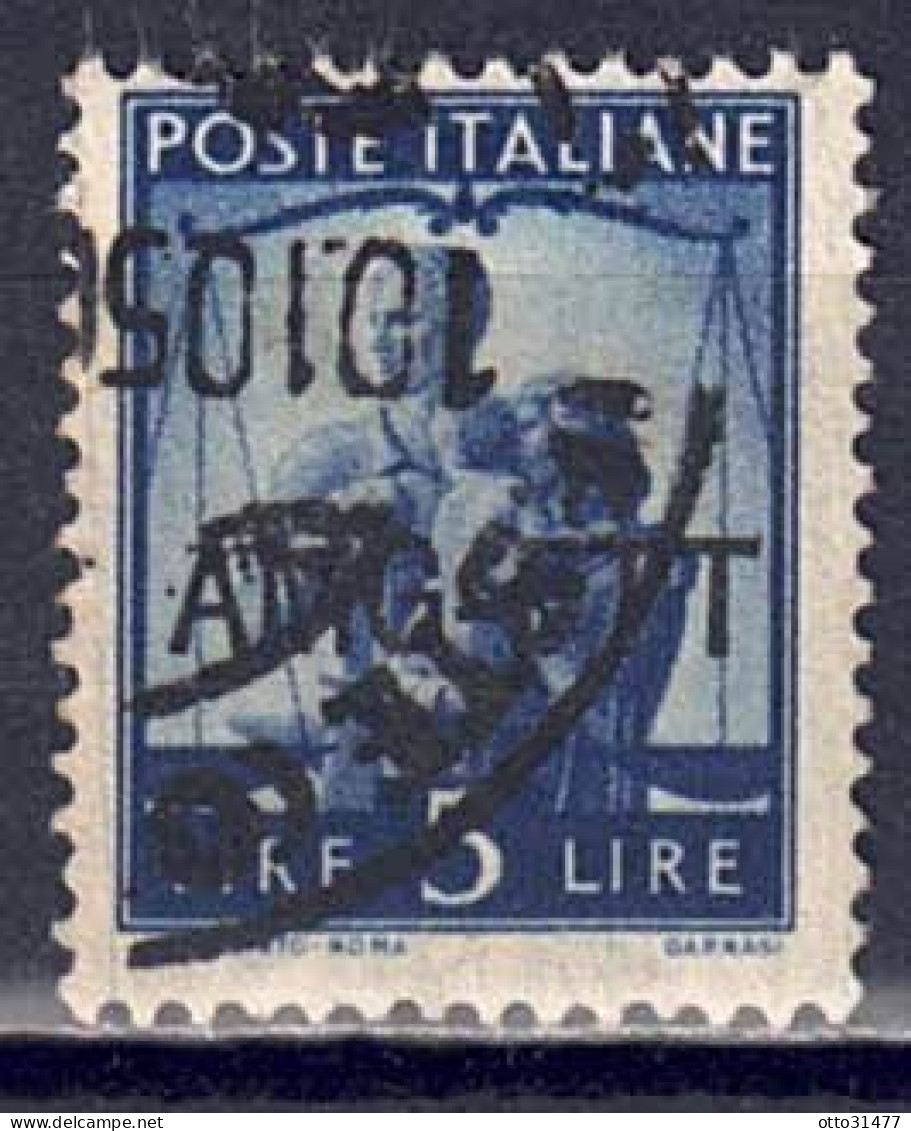 Italien / Triest Zone A - 1949 - Serie Demokratie, Nr. 83, Gestempelt / Used - Oblitérés