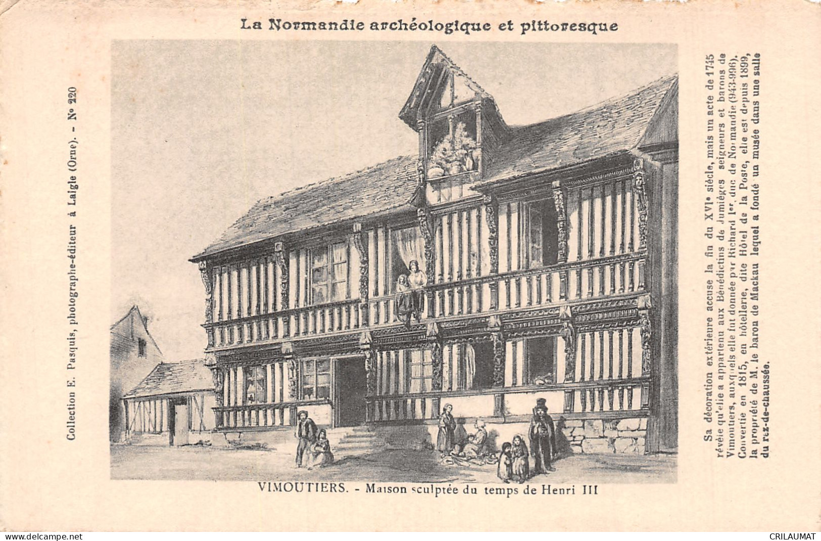 61-VIMOUTIERS-N°T5085-B/0385 - Vimoutiers