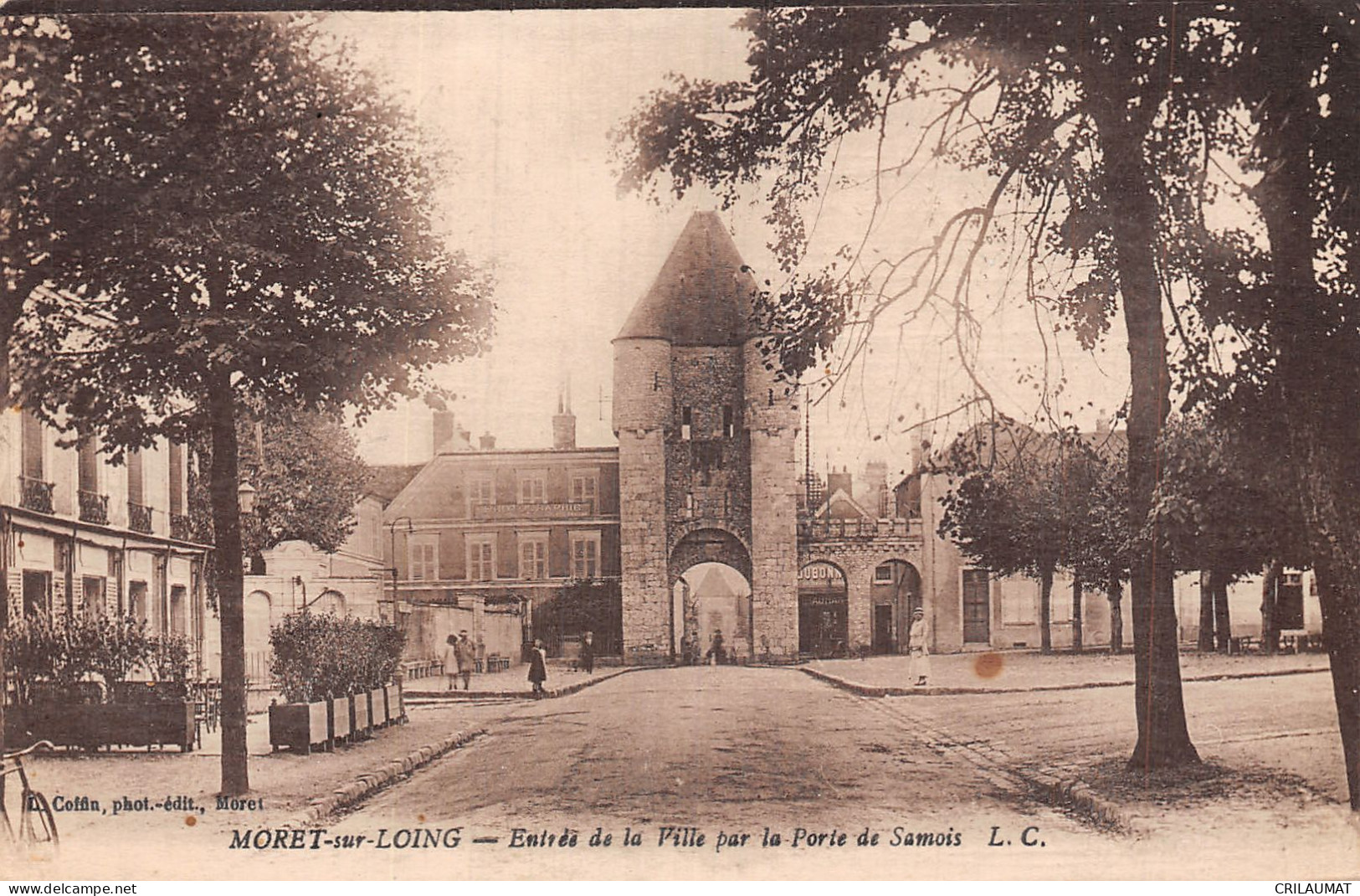 77-MORET SUR LOING-N°T5085-B/0067 - Moret Sur Loing