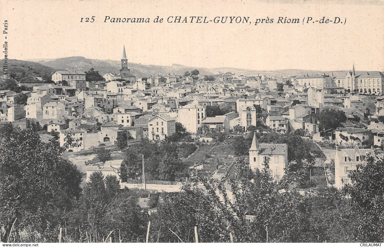 63-CHATEL GUYON-N°T5085-A/0121 - Châtel-Guyon