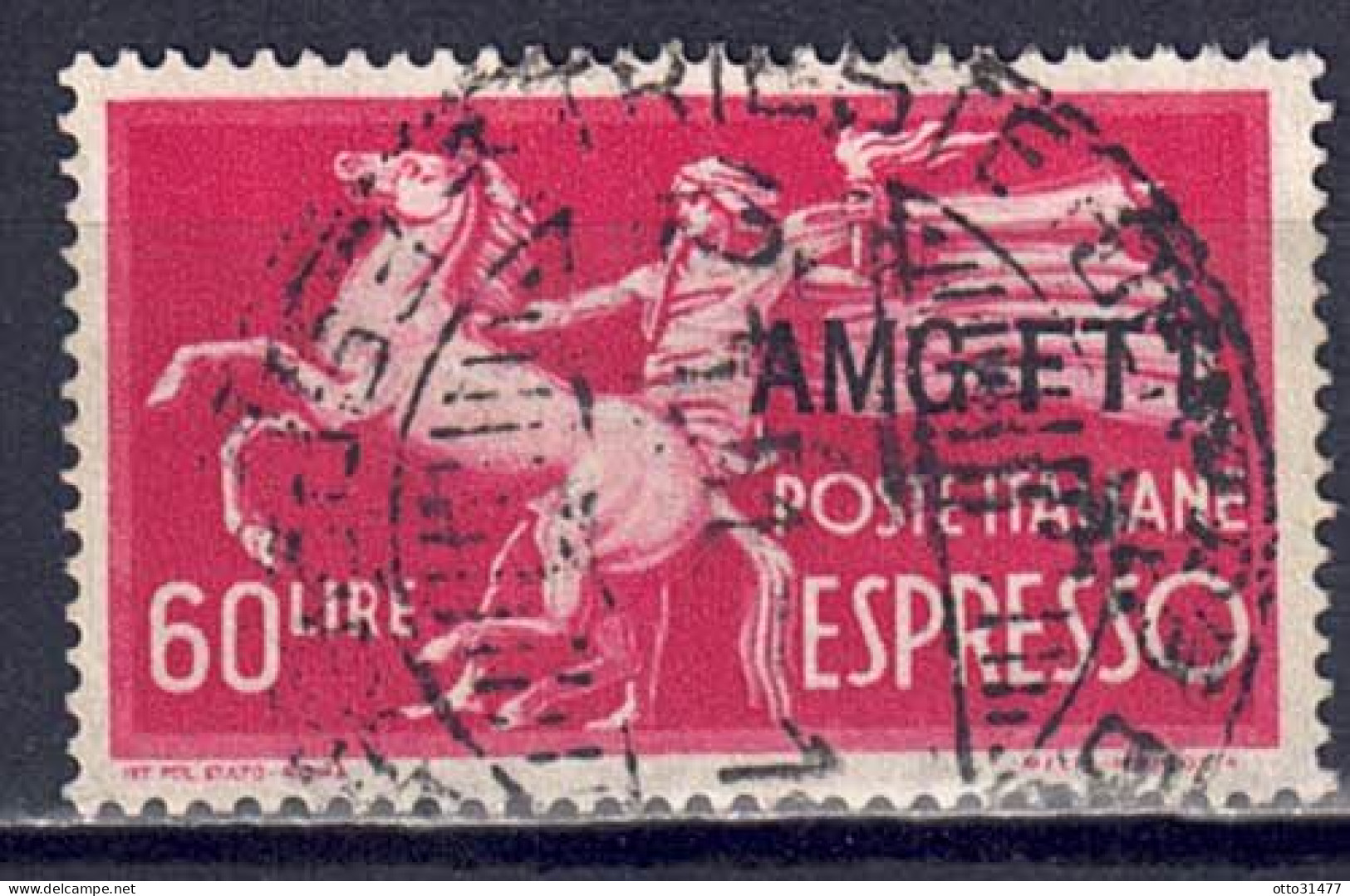 Italien / Triest Zone A - 1949 - Serie Demokratie, Nr. 92, Gestempelt / Used - Usati