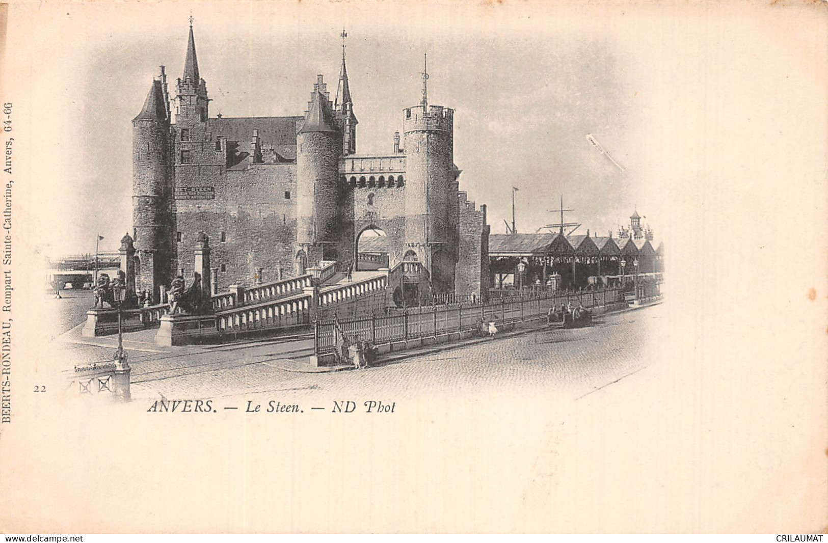 ET-BELGIQUE ANVERS-N°T5085-D/0173 - Andere & Zonder Classificatie