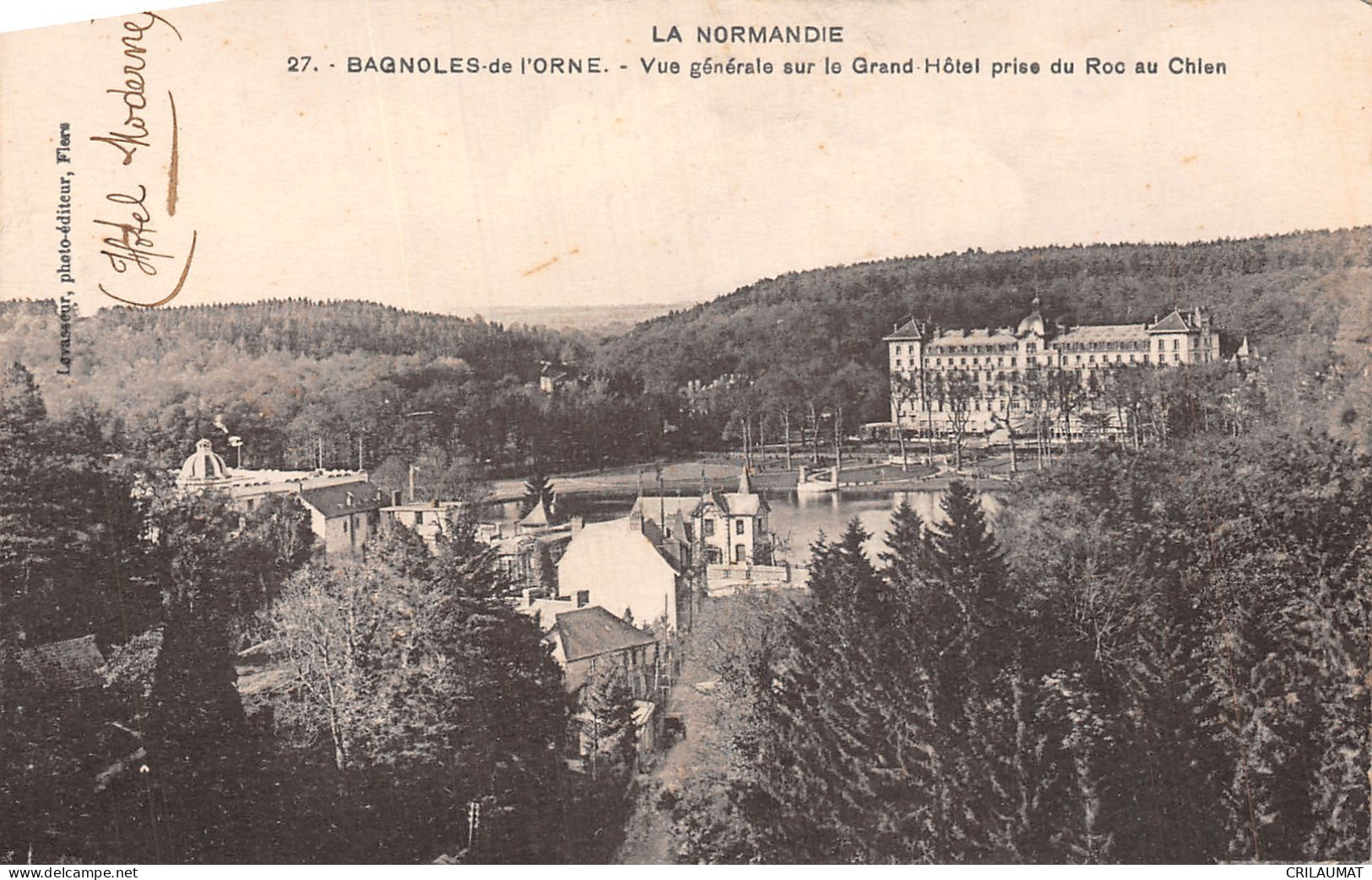 61-BAGNOLES DE L ORNE-N°T5085-H/0189 - Bagnoles De L'Orne