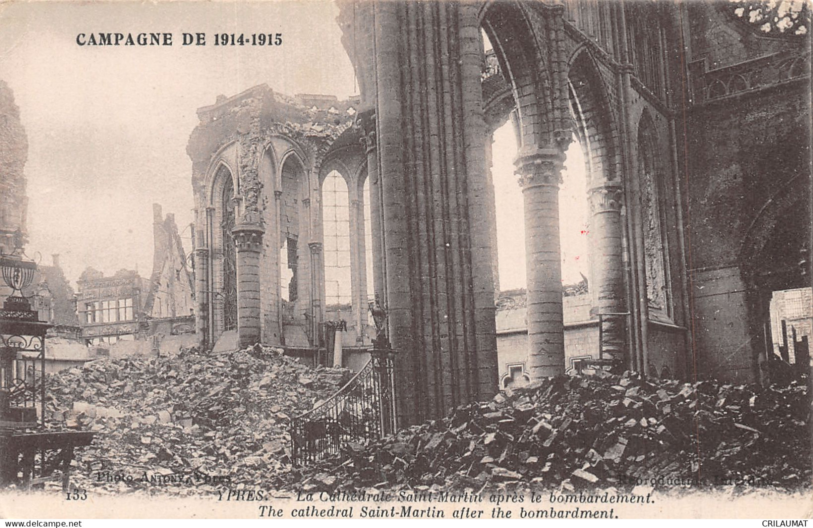 ET-BELGIQUE YPRES-N°T5085-G/0261 - Autres & Non Classés