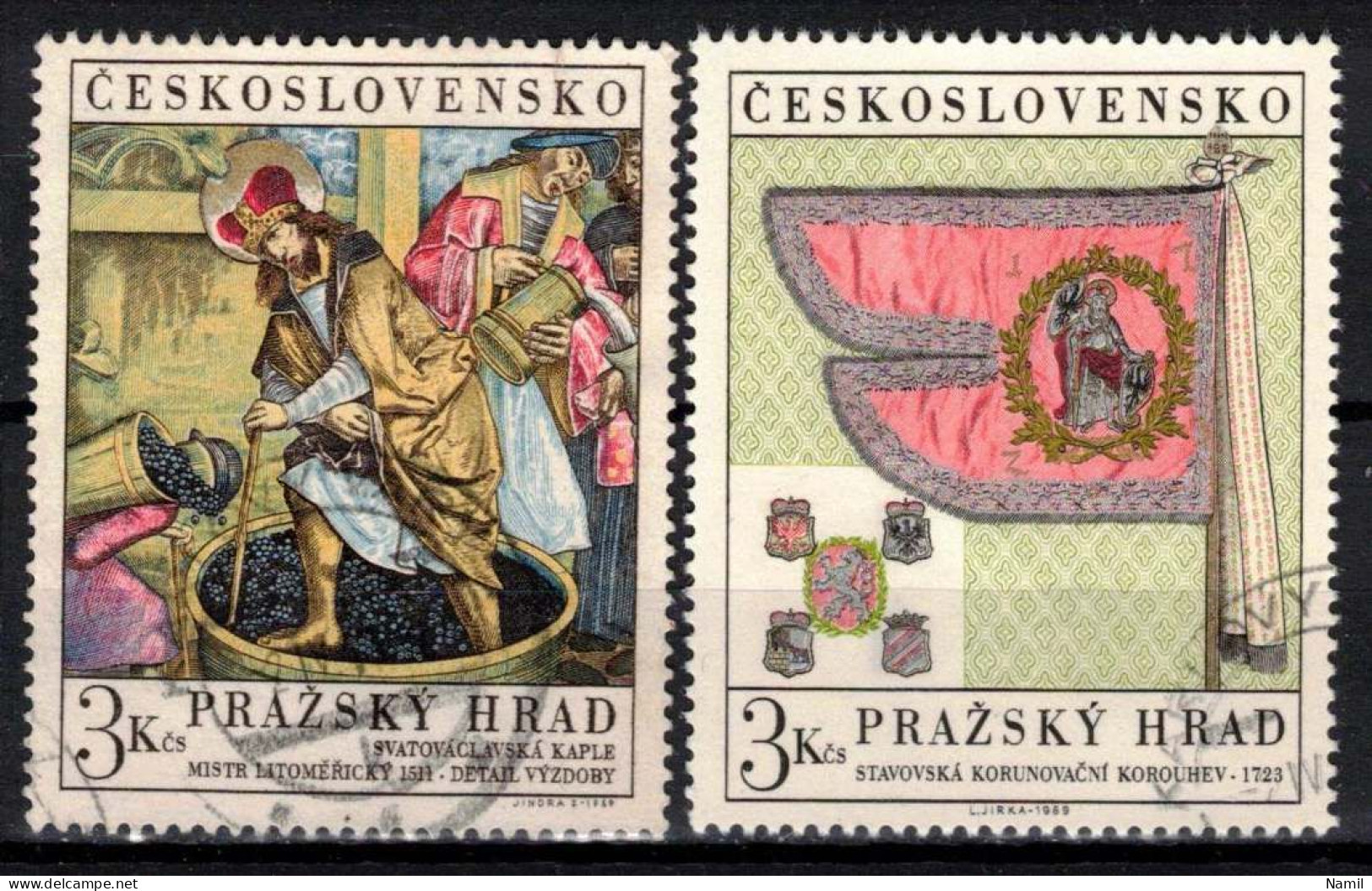 Tchécoslovaquie 1969 Mi 1876-7 (Yv 1723-4), Obliteré - Used Stamps