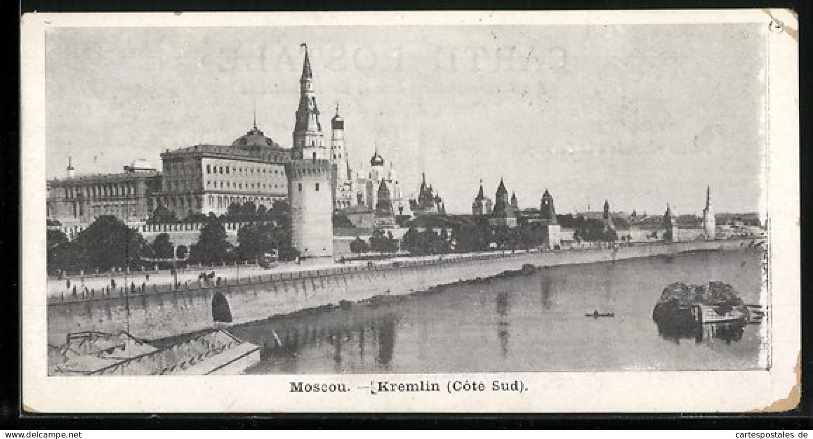 AK Moskau, Vue Sur Kremlin (Cote Sud)  - Russland