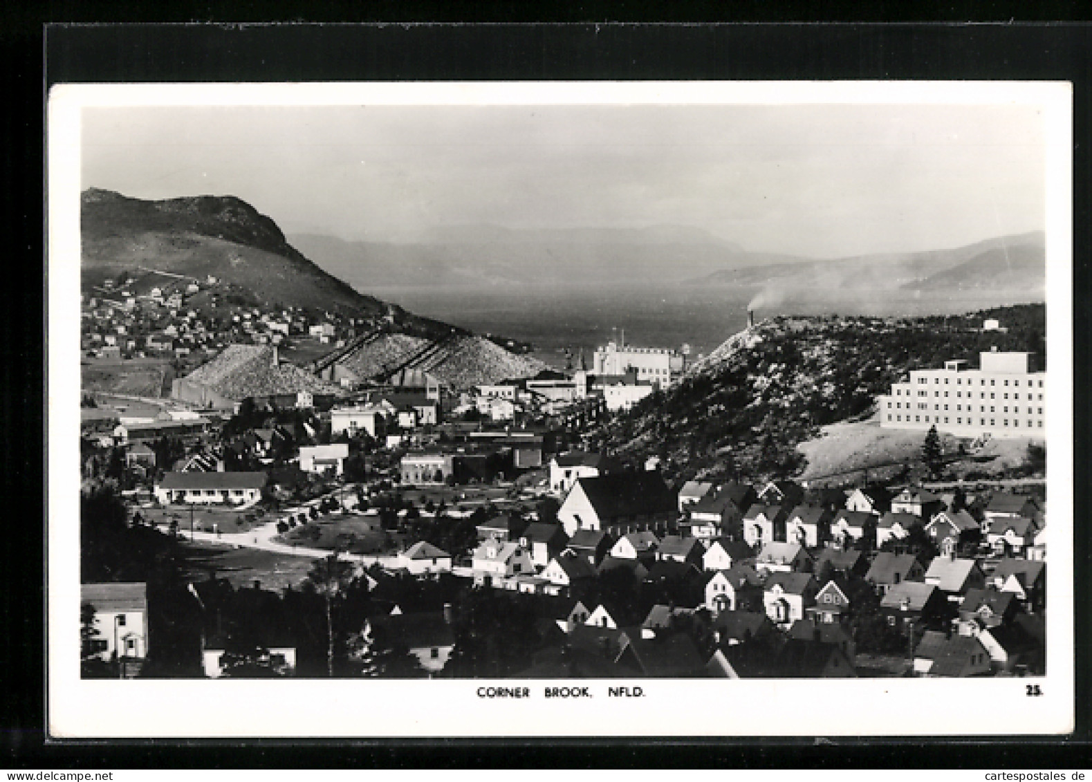 AK Corner Brook /Nfld., Gesamtansicht Aus Der Vogelschau  - Non Classificati