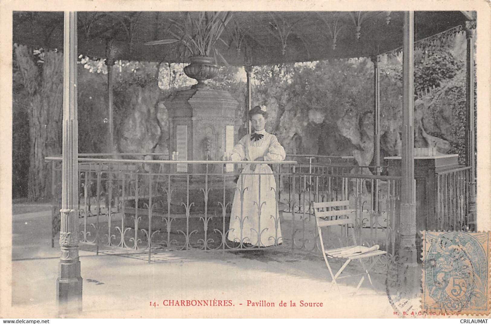 69-CHARBONNIERES-N°T5086-A/0113 - Charbonniere Les Bains