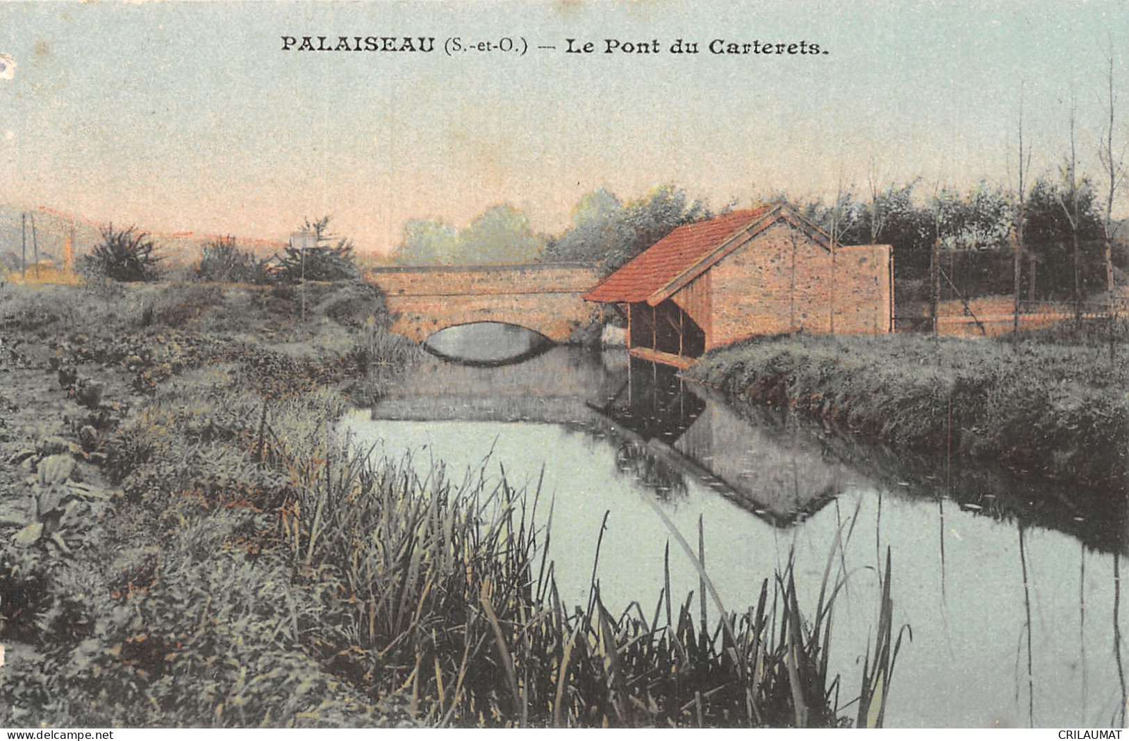 91-PALAISEAU LE PONT DU CARTERETS-N°T5085-H/0395 - Palaiseau