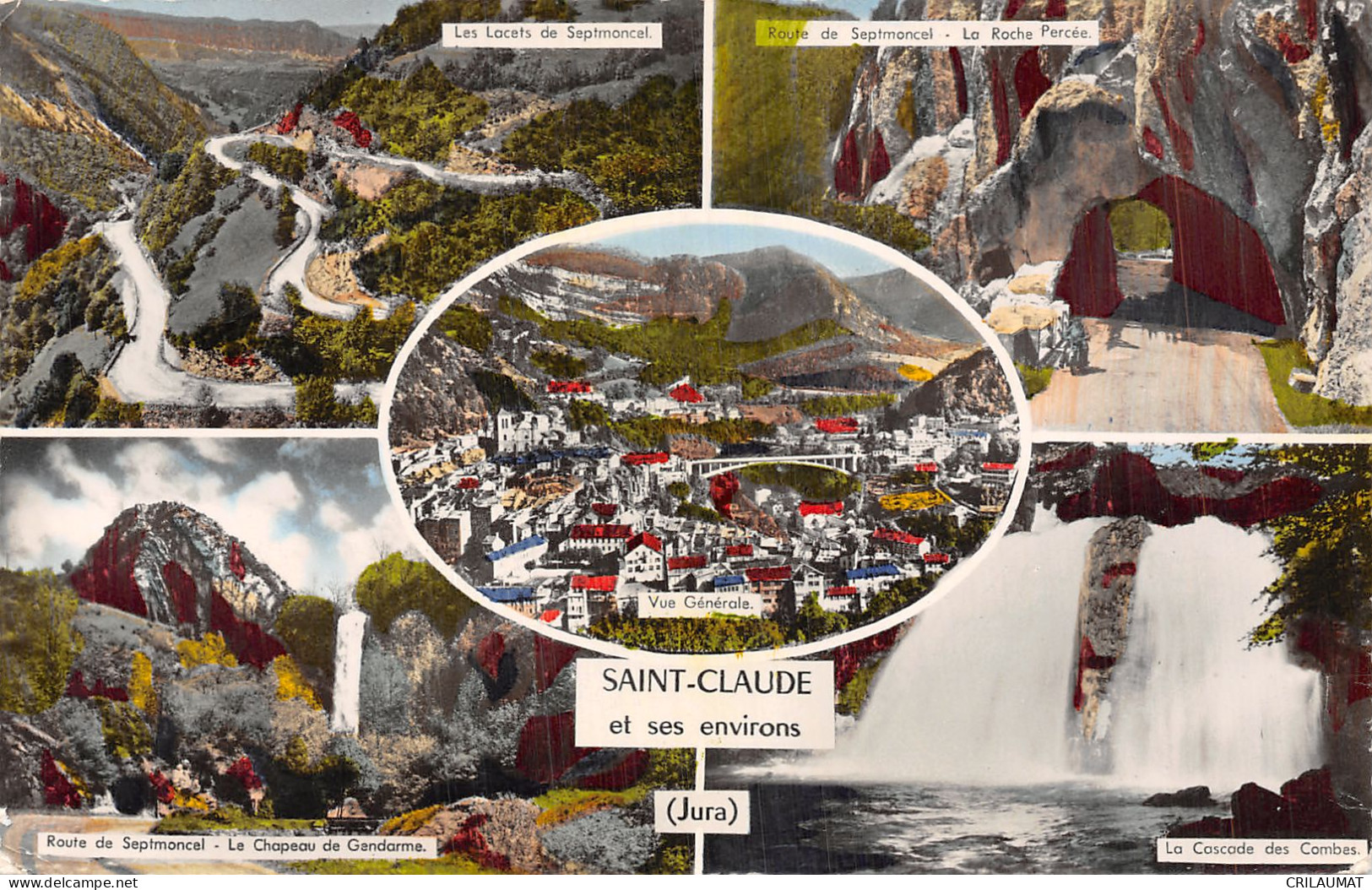 39-SAINT CLAUDE-N°T5086-C/0329 - Saint Claude