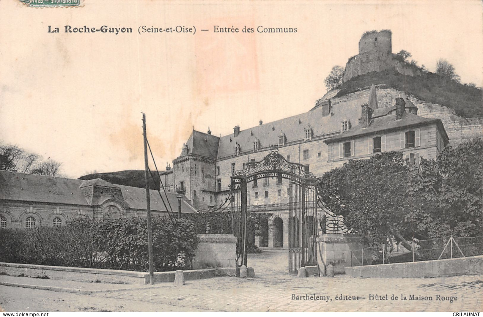 95-LA ROCHE GUYON-N°T5086-C/0229 - La Roche Guyon