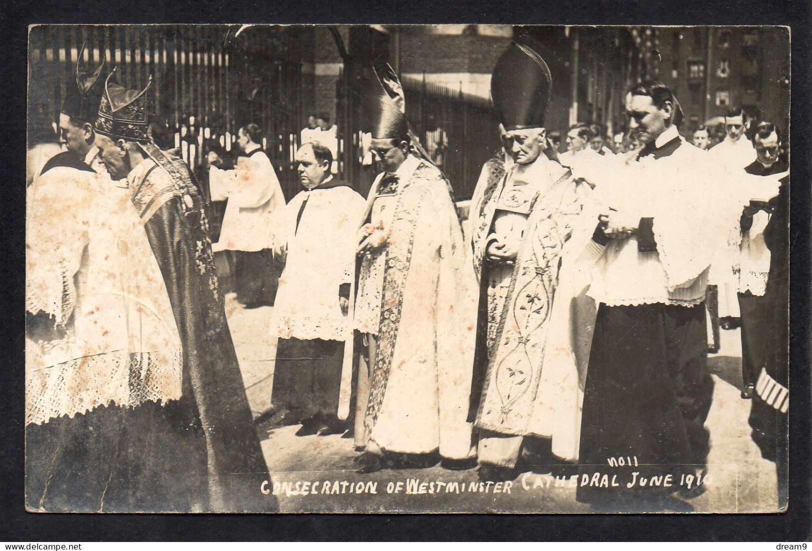 ROYAUME UNIS - ANGLETERRE - LONDON  - Carte Photo - Consecration Of Westminster Cathedral June 1910 - Autres & Non Classés