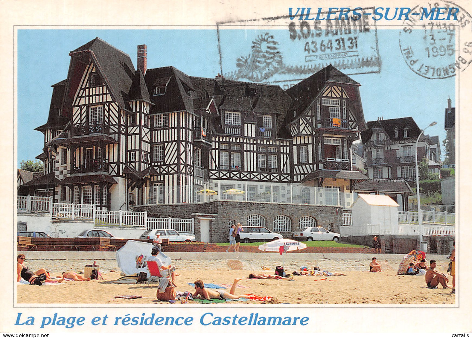 14-VILLERS SUR MER-N° 4455-C/0219 - Villers Sur Mer