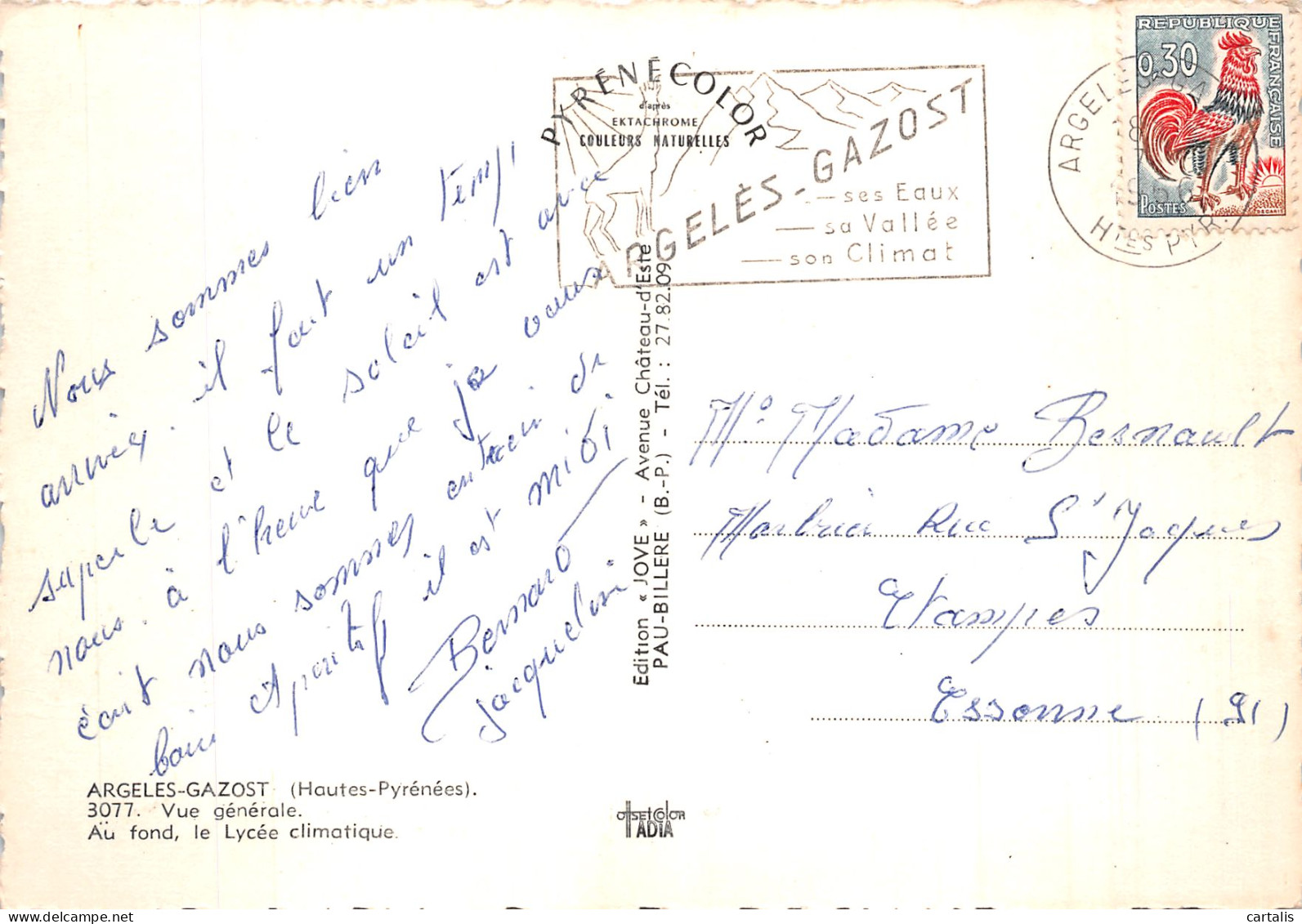 65-ARGELES GAZOST-N° 4455-C/0185 - Argeles Gazost