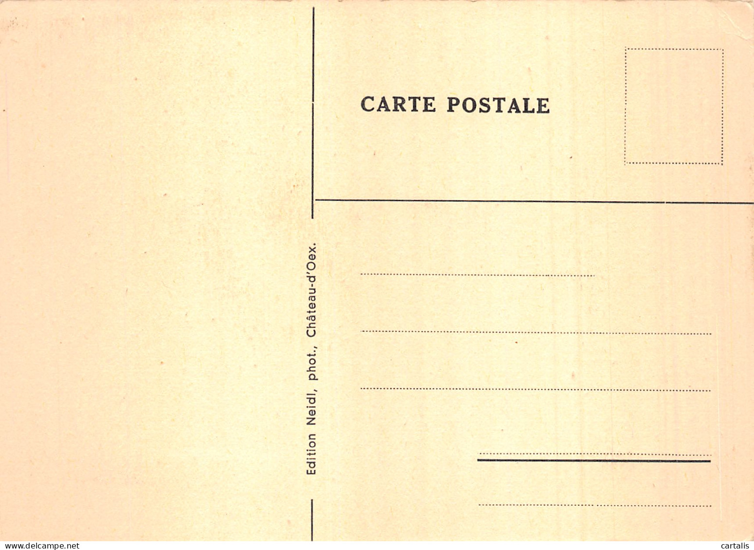 ET-SUISSE CHATEAU D OEX-N° 4455-C/0037 - Other & Unclassified