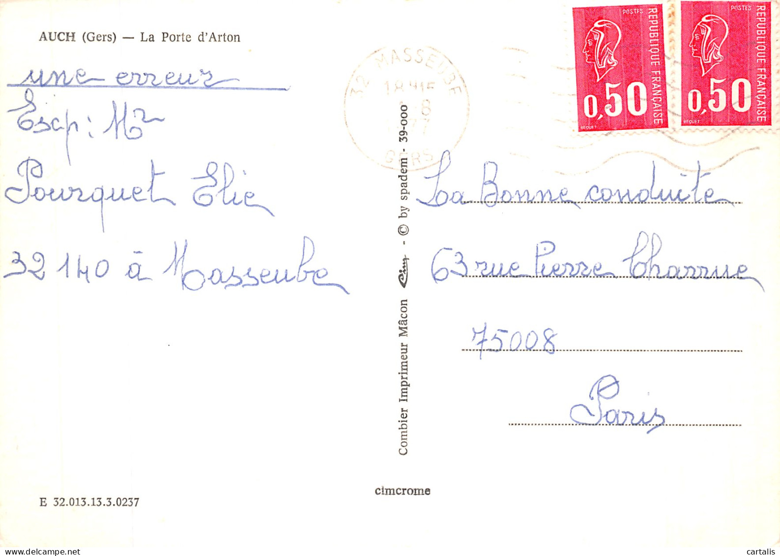 32-AUCH-N° 4455-B/0005 - Auch