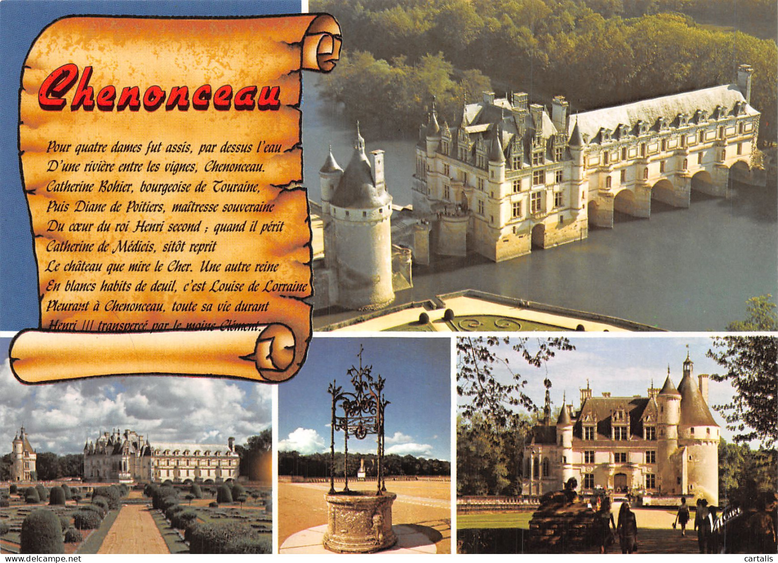 37-CHENONCEAUX-N° 4455-A/0361 - Chenonceaux