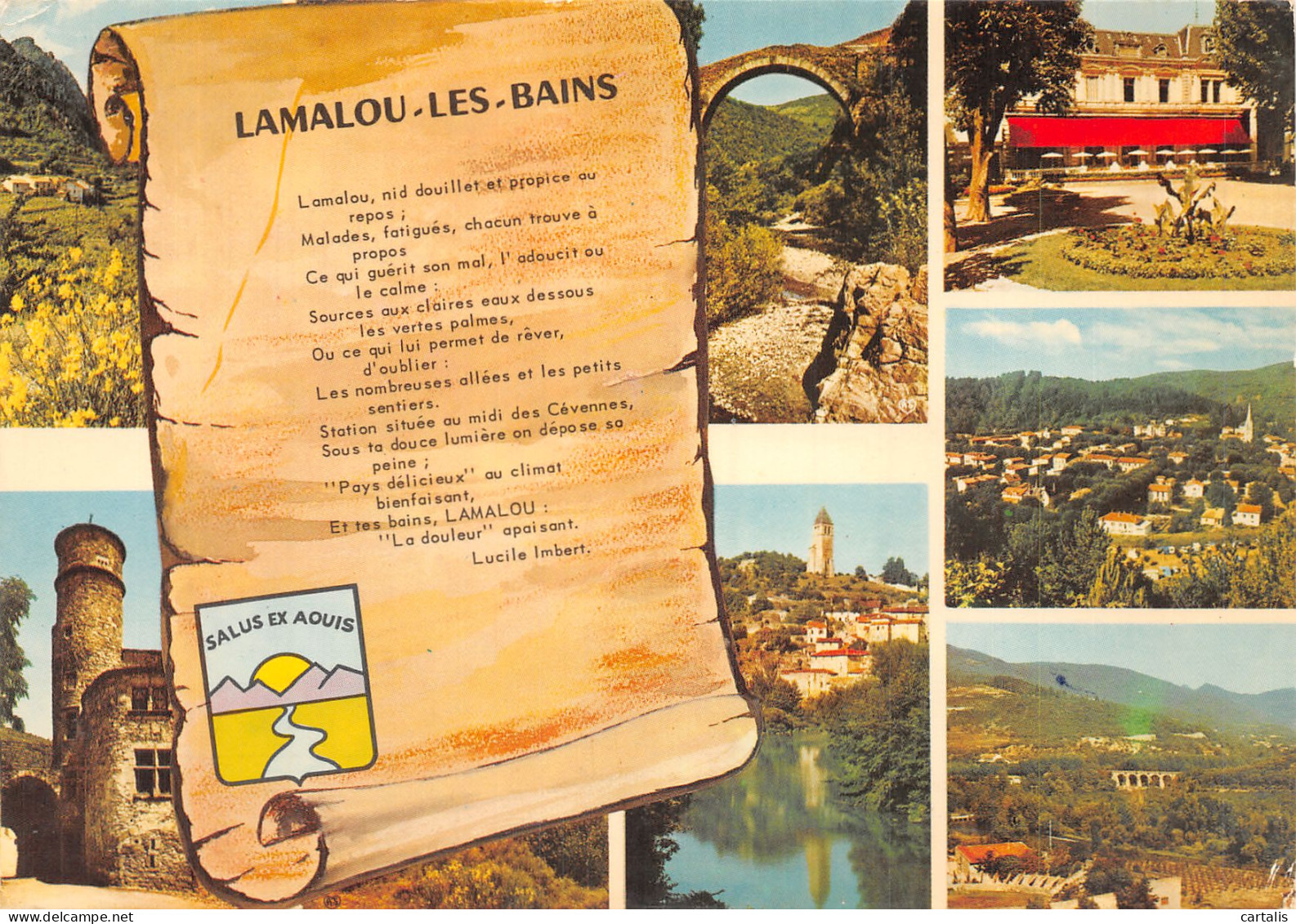 34-LAMALOU LES BAINS-N° 4455-A/0315 - Lamalou Les Bains