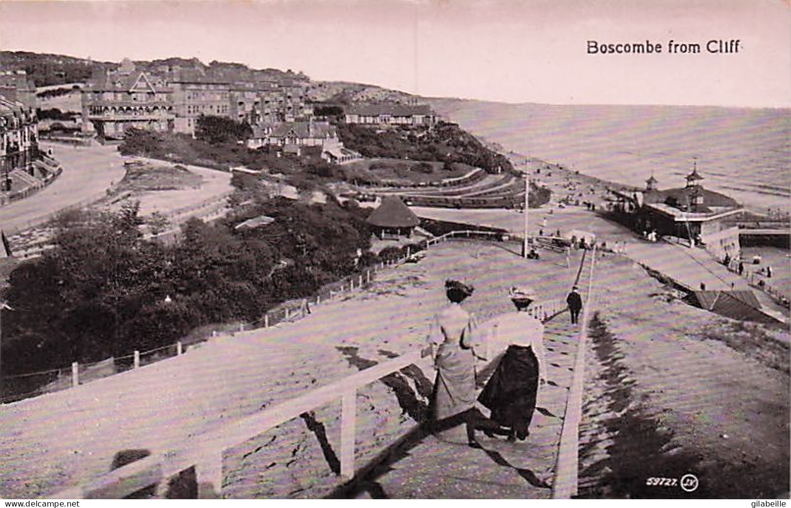 Dorset - BOSCOMBE - ( Bournemouth ) From Cliff - Bournemouth (a Partire Dal 1972)