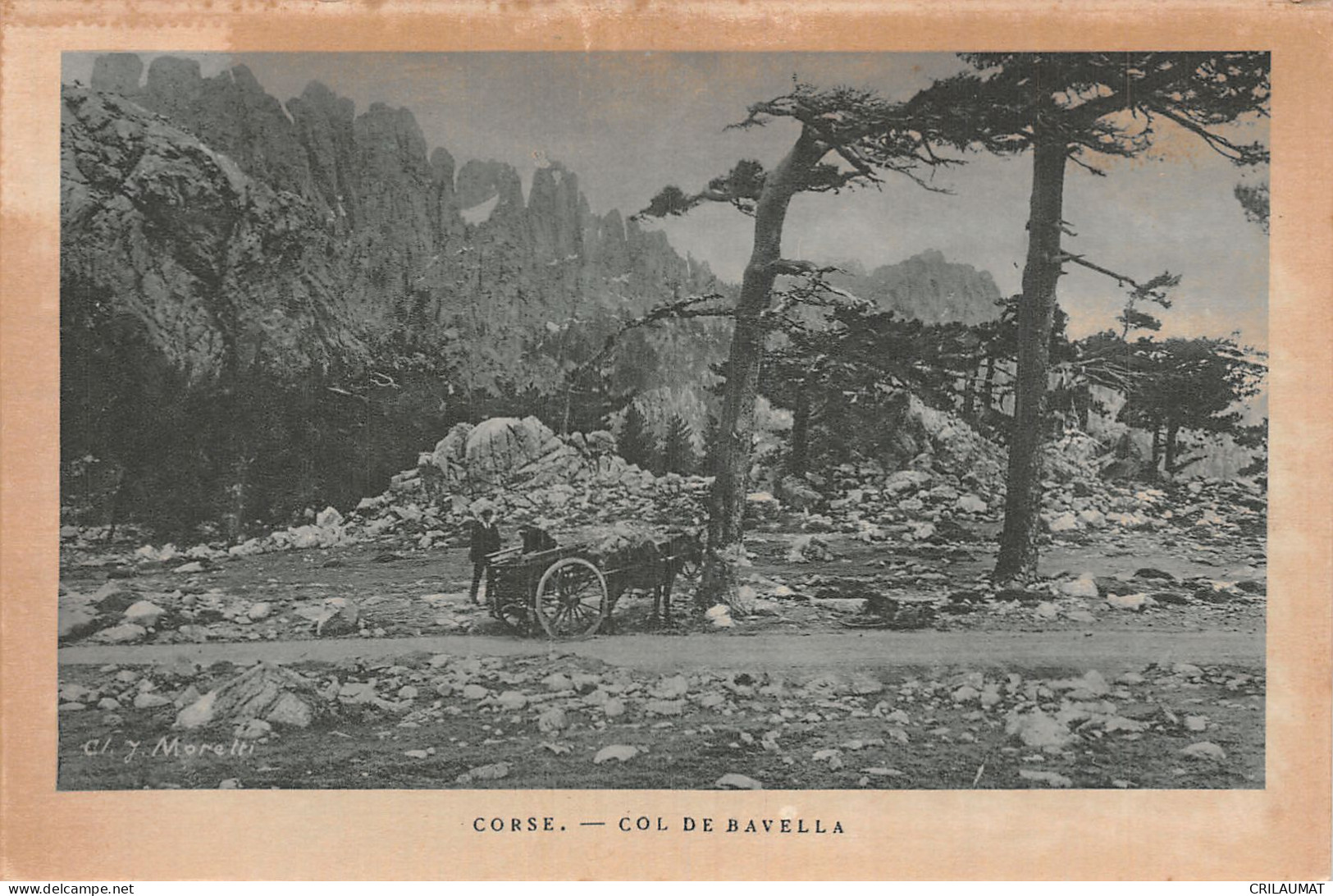 2A-CORSE COL DE BAVELLA-N°T5086-G/0079 - Otros & Sin Clasificación