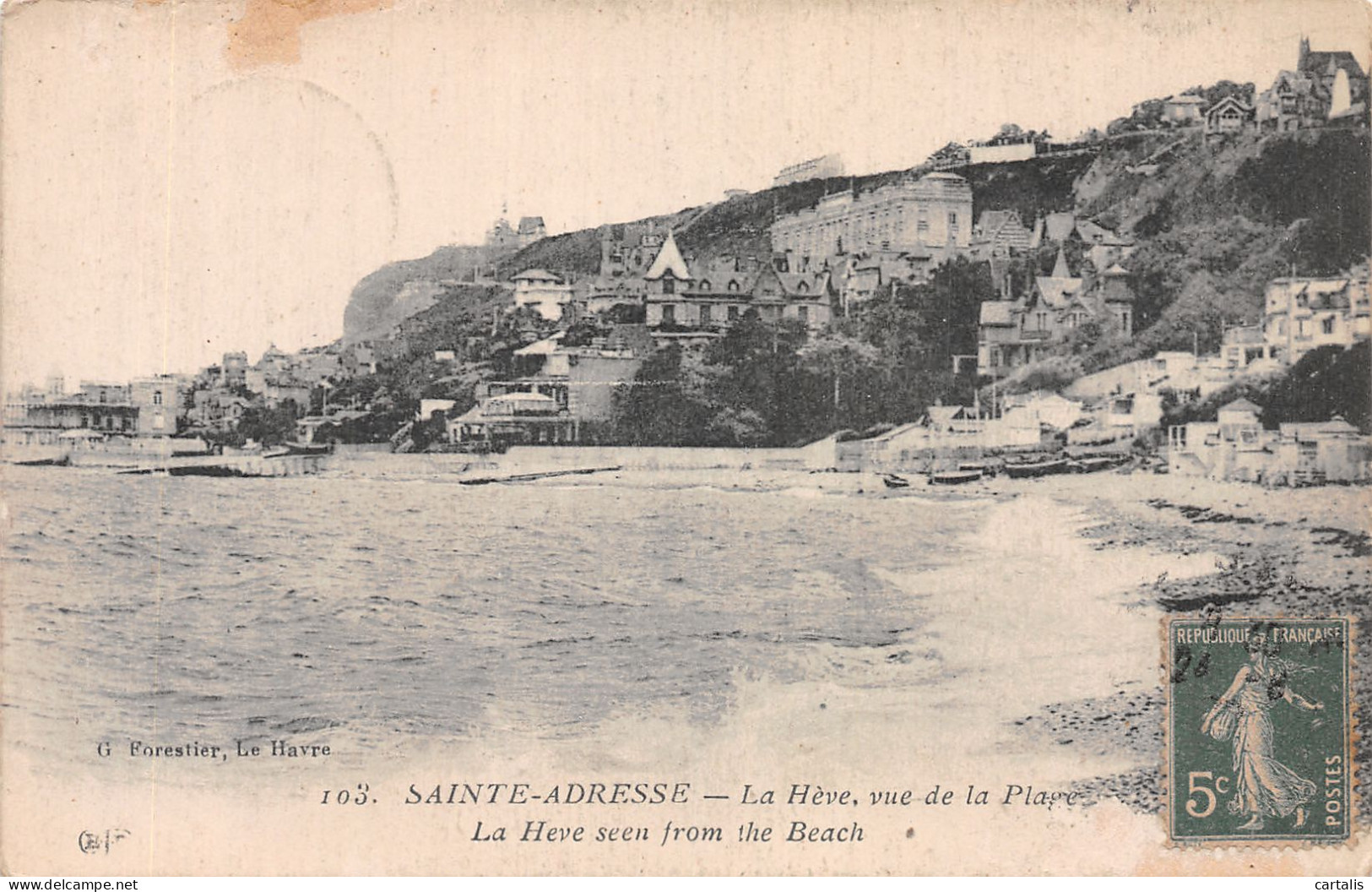 76-SAINTE ADRESSE-N° 4455-E/0389 - Sainte Adresse