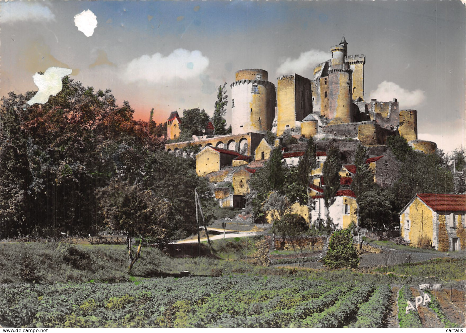 47-SAINT FRONT SUR LEMANCE CHATEAU DE BONAGUIL-N° 4455-D/0017 - Autres & Non Classés