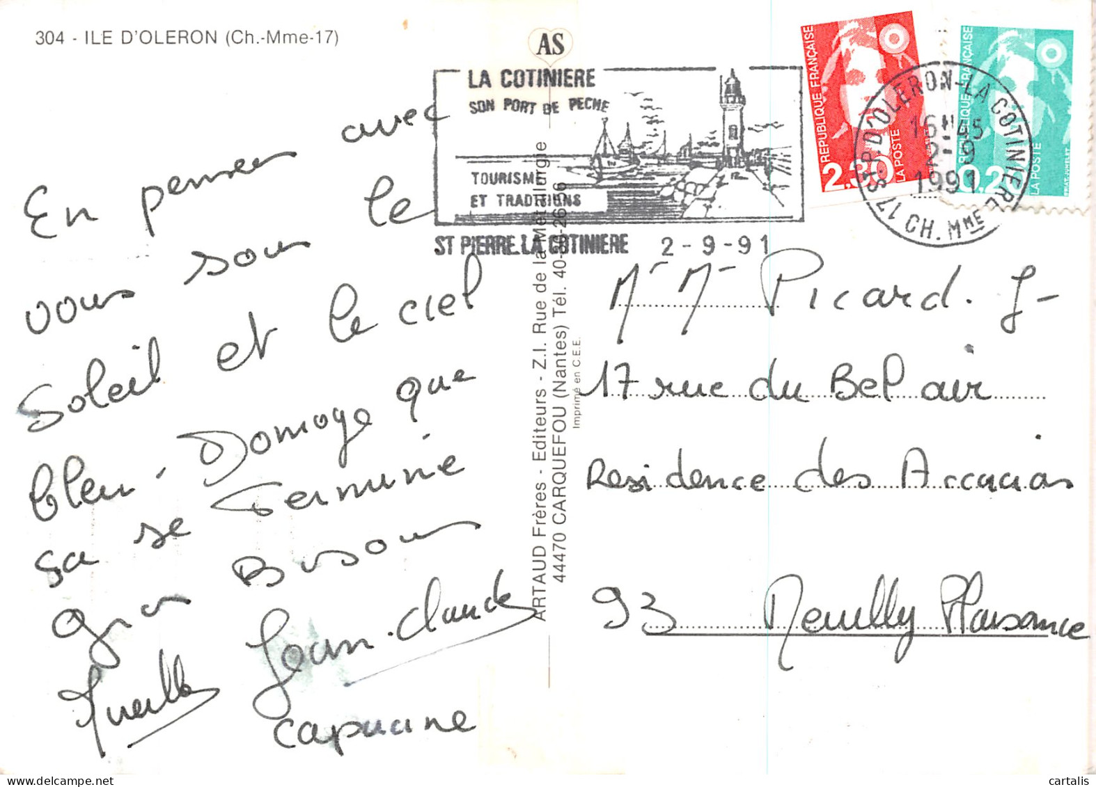 17-ILE D OLERON-N° 4455-C/0293 - Ile D'Oléron