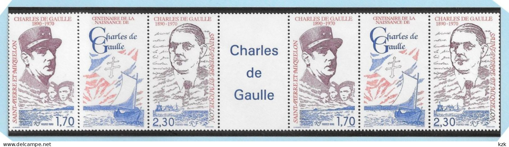 20	05 020		St PIERRE Er MIQULON - De Gaulle (Général)