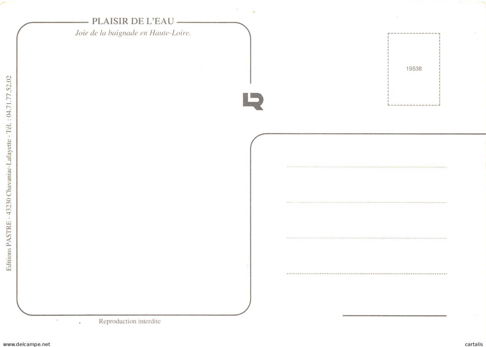 43-PLANS D EAU EN HAUTE LOIRE-N° 4456-C/0169 - Autres & Non Classés