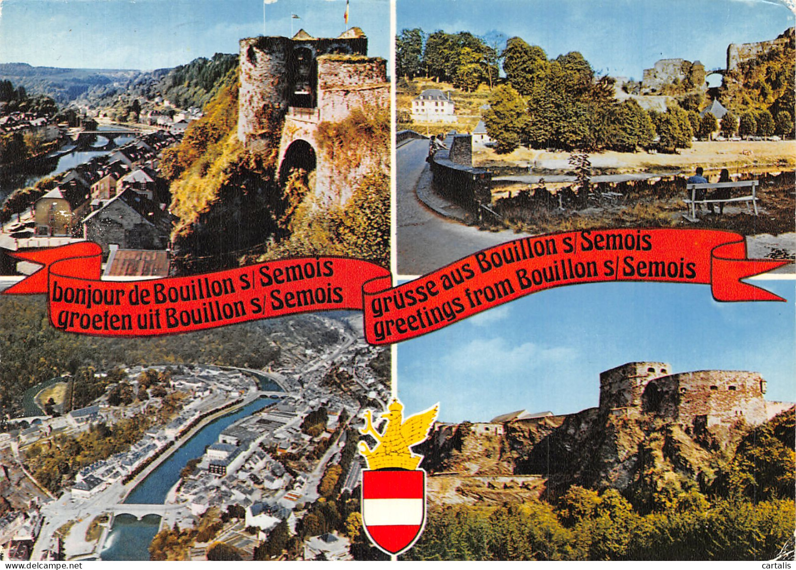 ET-BELGIQUE BOUILLON SUR SEMOIS-N° 4456-B/0393 - Sonstige & Ohne Zuordnung