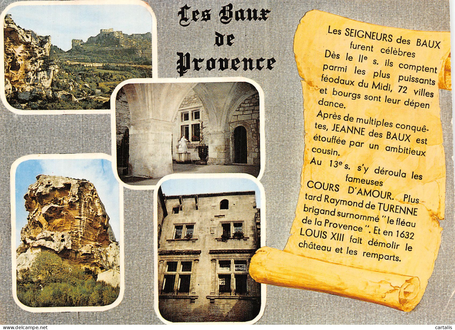 13-LES BAUX DE PROVENCE-N° 4456-B/0383 - Les-Baux-de-Provence