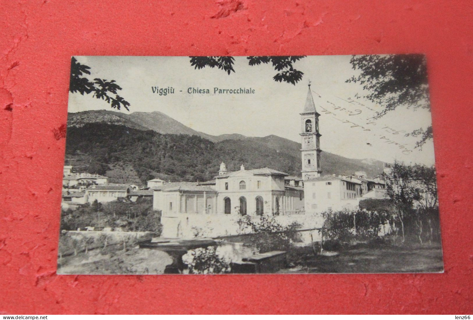 Varese Viggiù La Chiesa 1909 Ed. Talamona - Varese