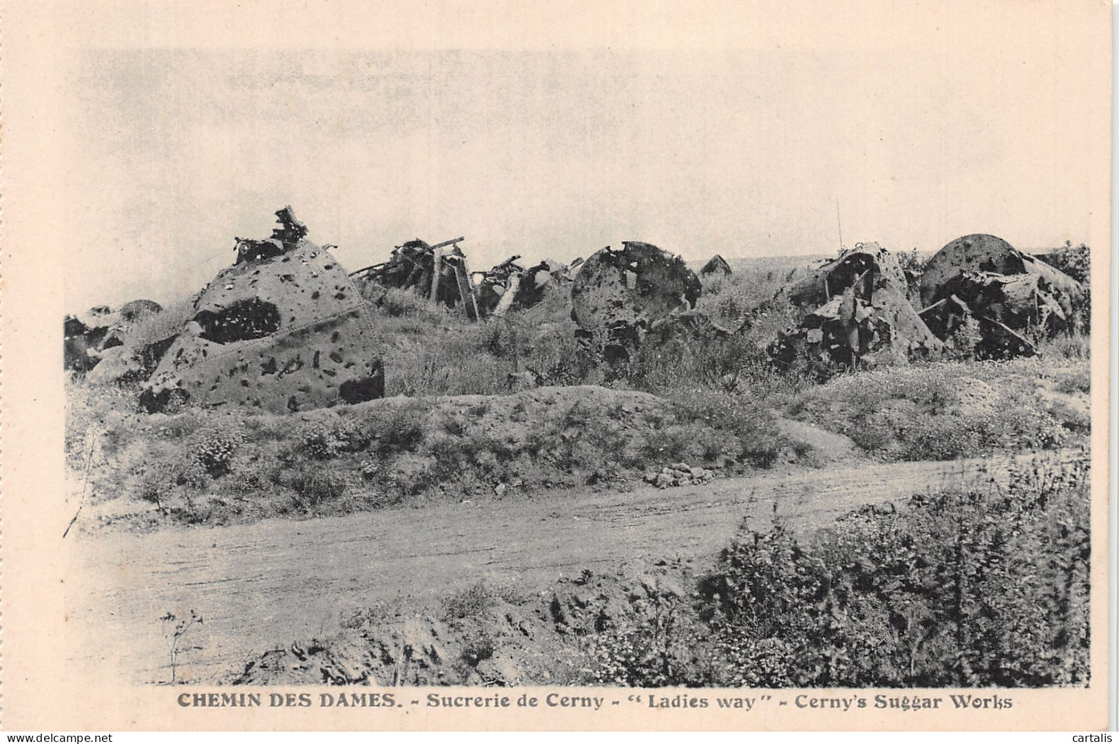 02-CERNY EN LAONNOIS CHEMIN DES DAMES-N° 4456-B/0129 - Sonstige & Ohne Zuordnung