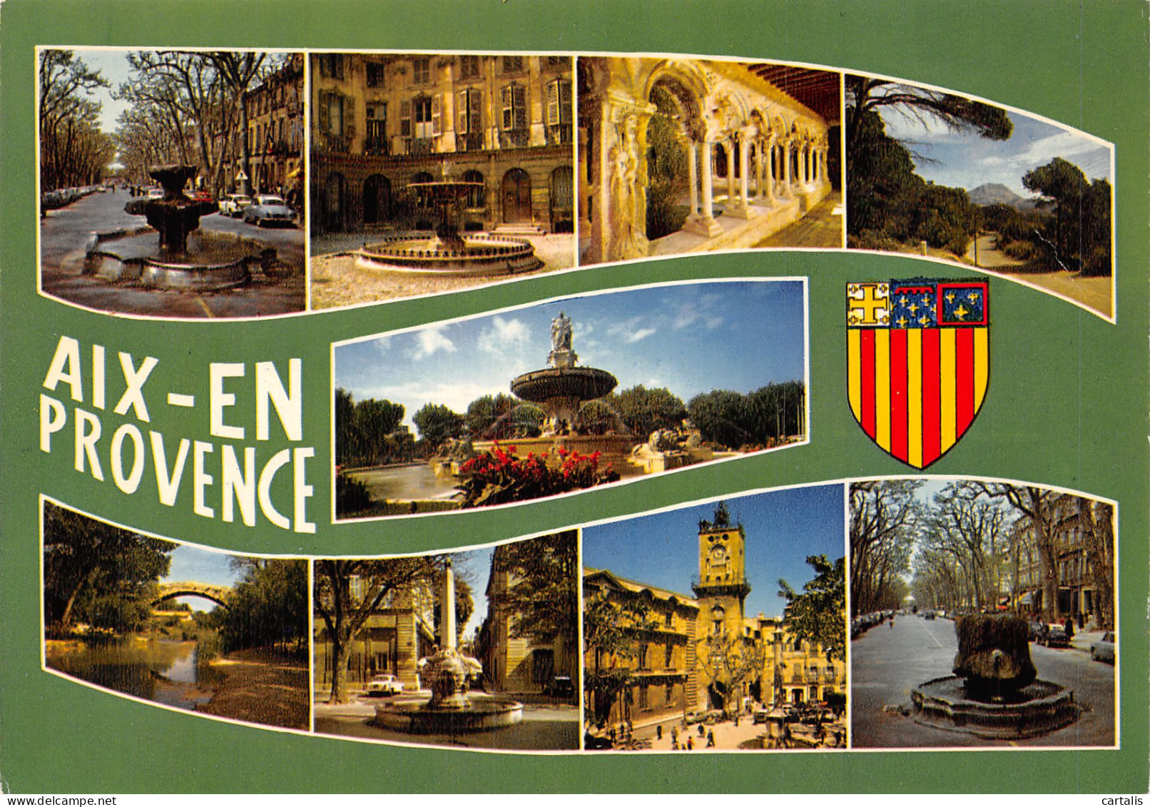 13-AIX EN PROVENCE-N° 4456-A/0393 - Aix En Provence