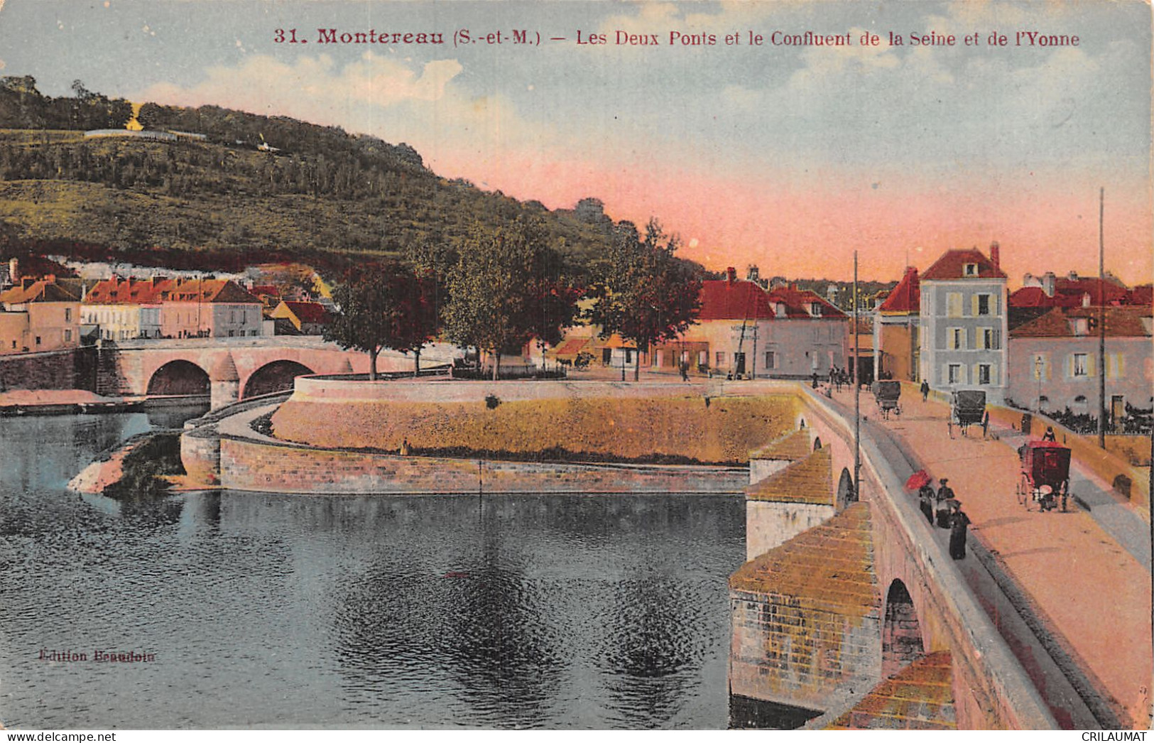 77-MONTEREAU-N°T5087-D/0323 - Montereau
