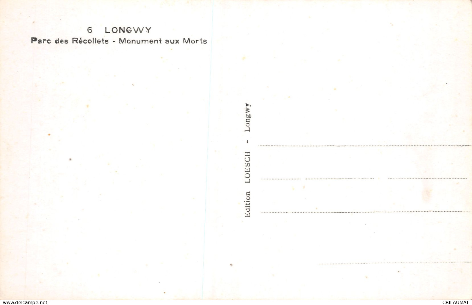 54-LONGWY-N°T5087-D/0315 - Longwy