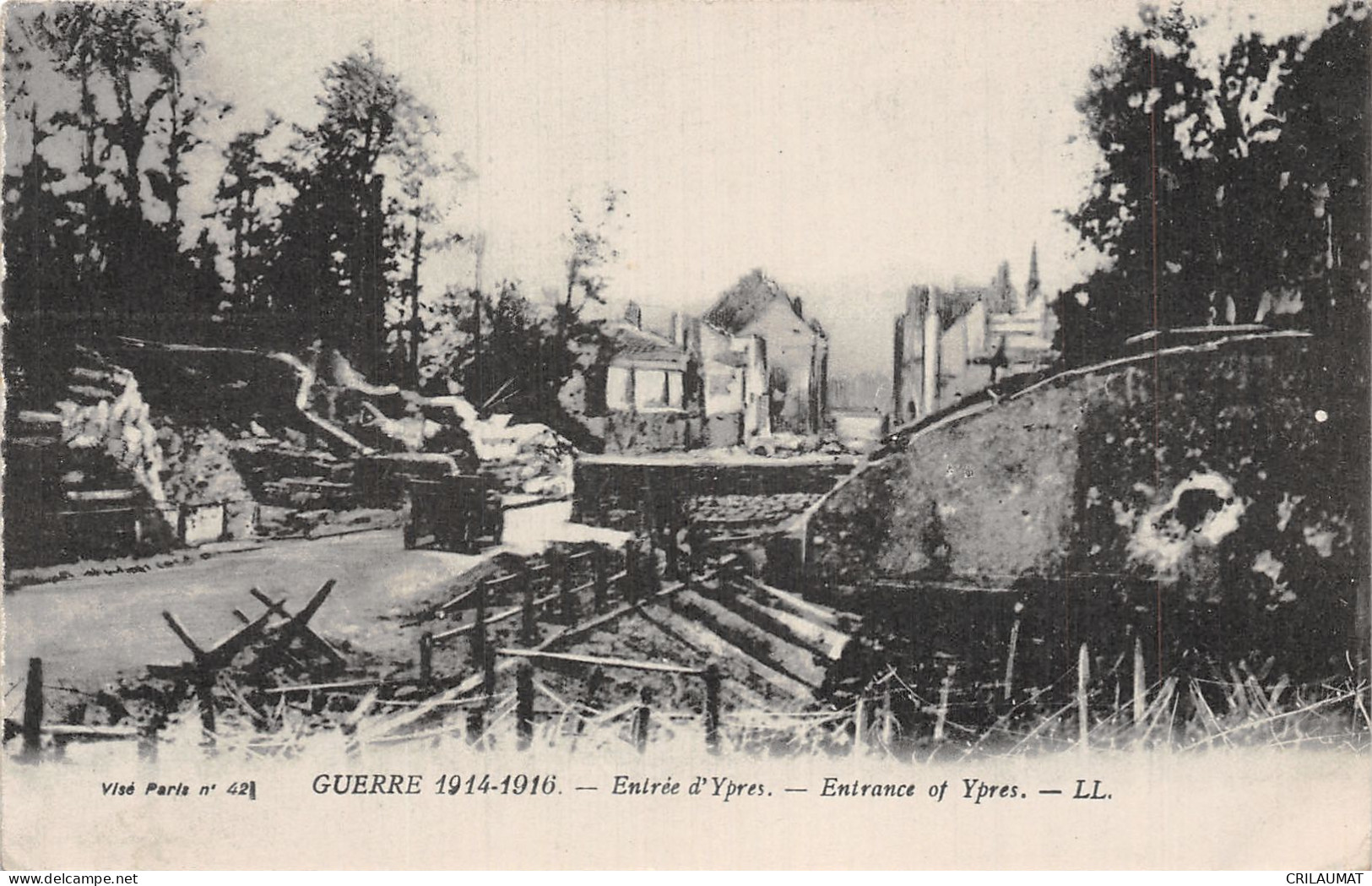 ET-BELGIQUE YPRES-N°T5087-C/0353 - Sonstige & Ohne Zuordnung