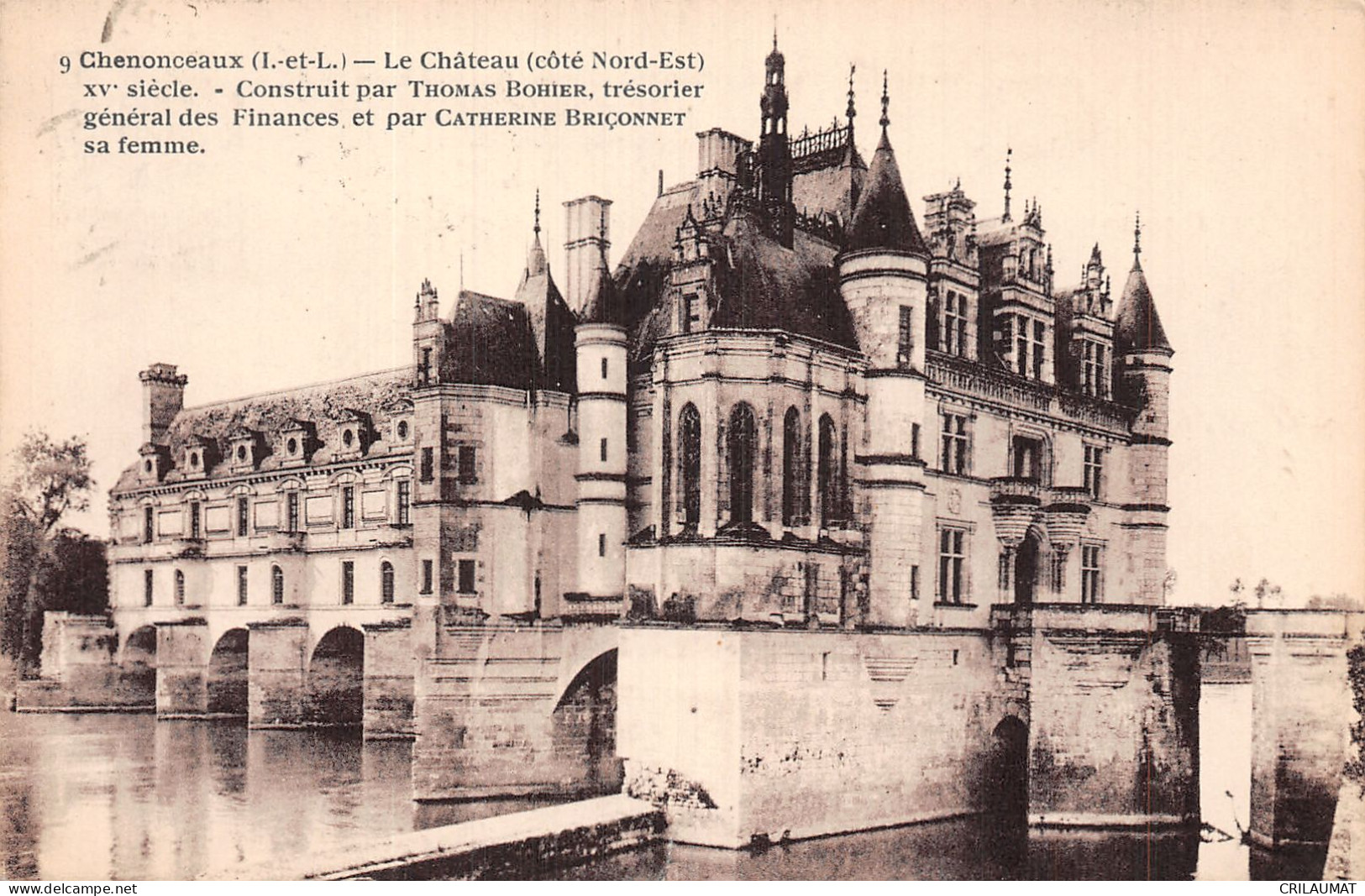 37-CHENONCEAUX-N°T5087-C/0357 - Chenonceaux