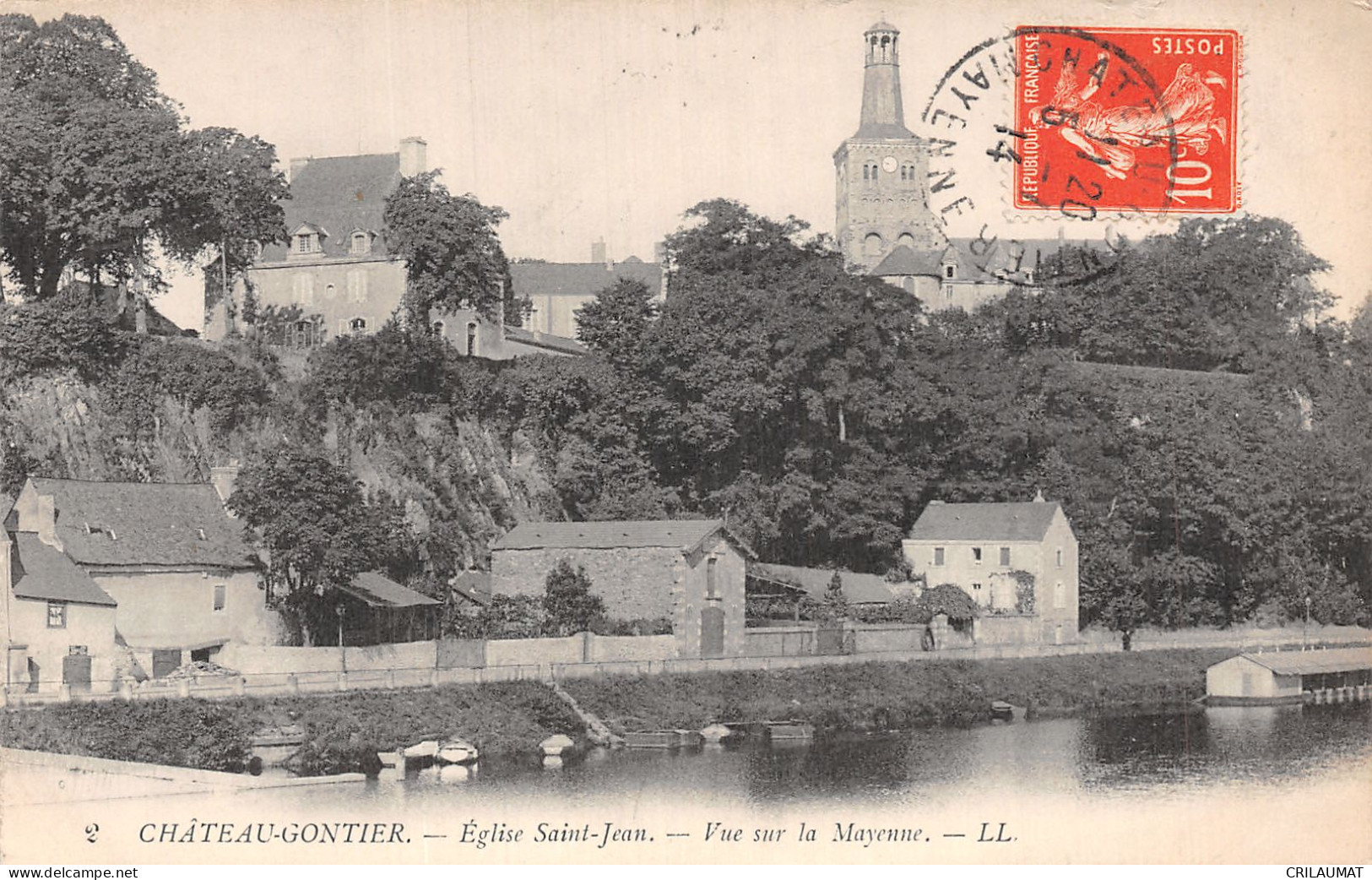 53-CHATEAU GONTIER-N°T5087-C/0331 - Chateau Gontier