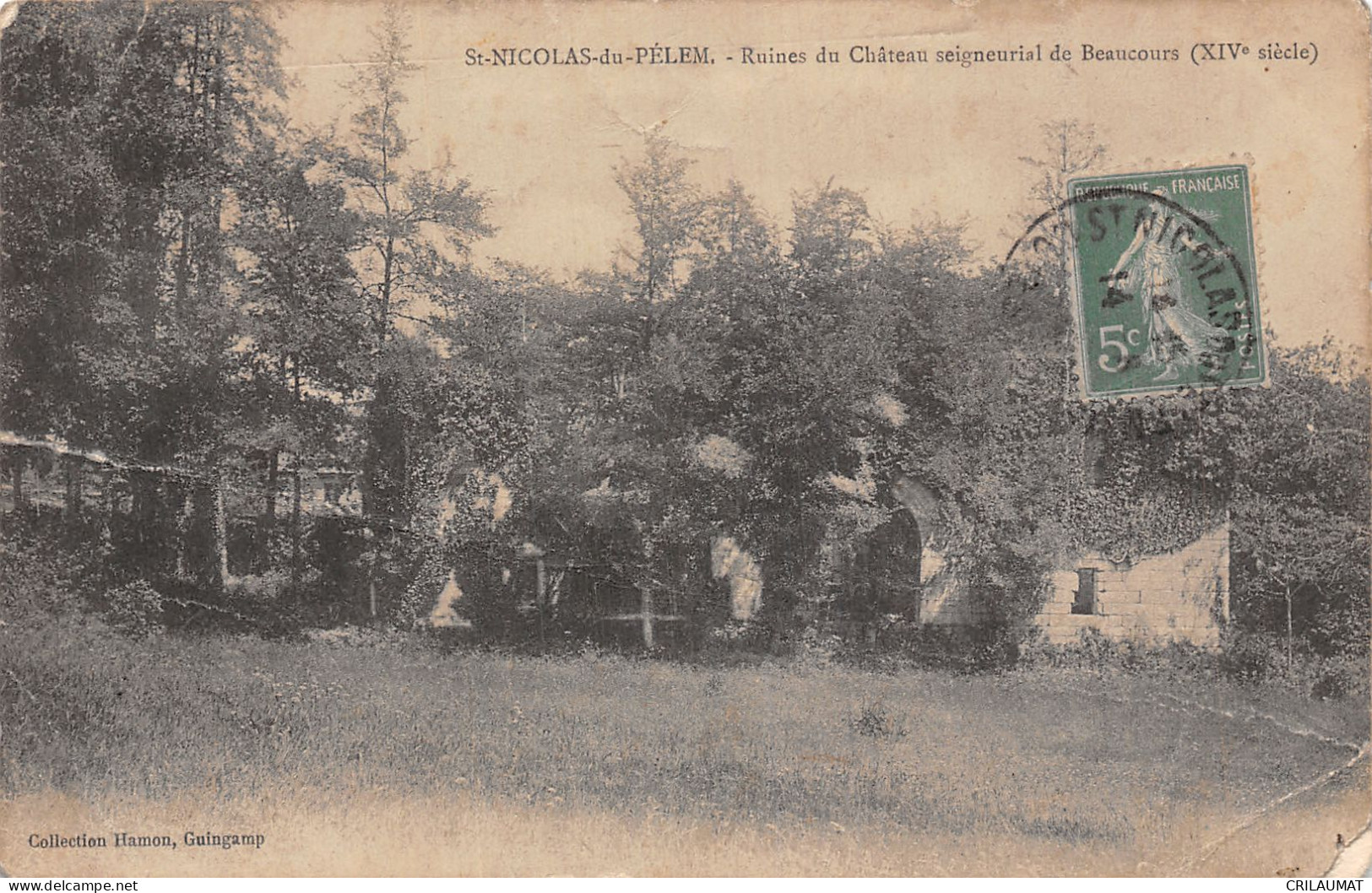 22-SAINT NICOLAS DU PELEM-N°T5087-C/0135 - Saint-Nicolas-du-Pélem