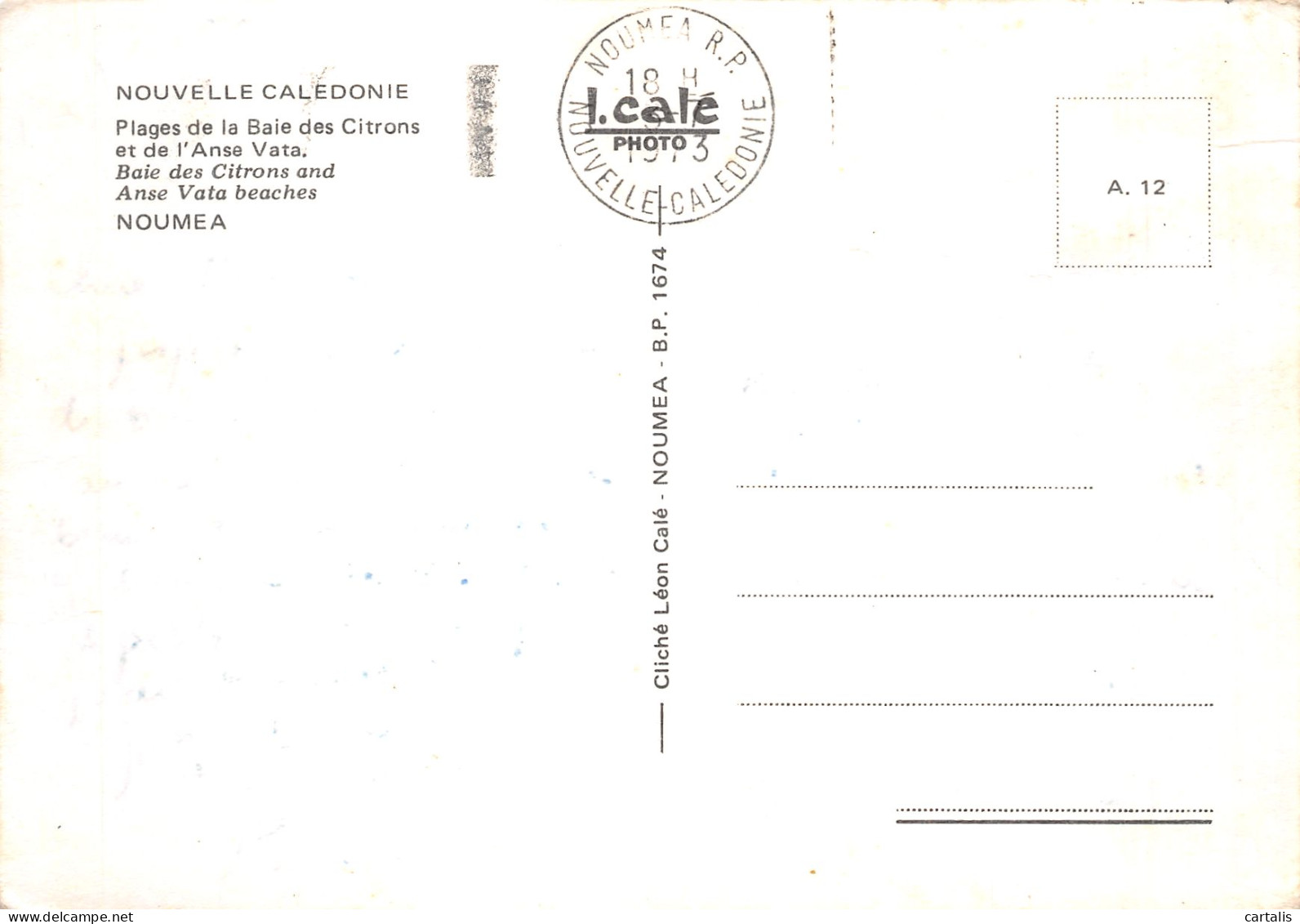 988-NOUVELLE CALEDONIE-N° 4457-B/0113 - Nouvelle Calédonie