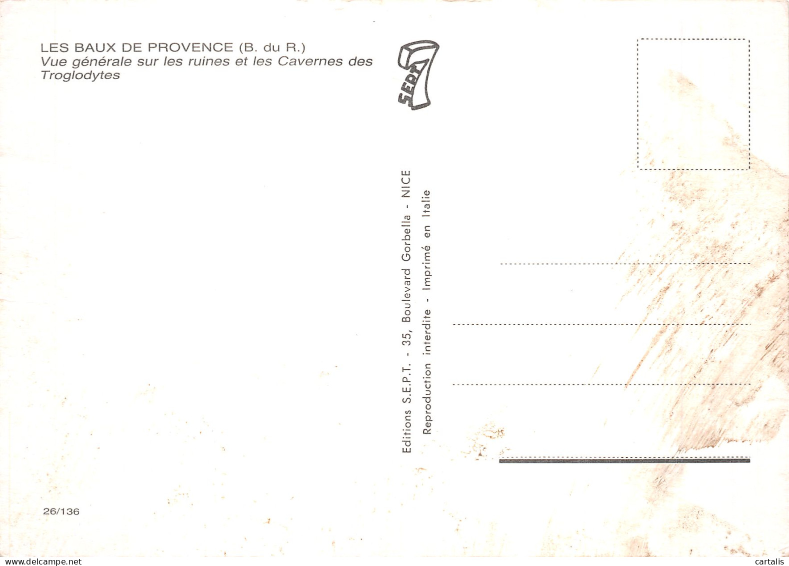 13-LES BAUX DE PROVENCE-N° 4457-A/0385 - Les-Baux-de-Provence
