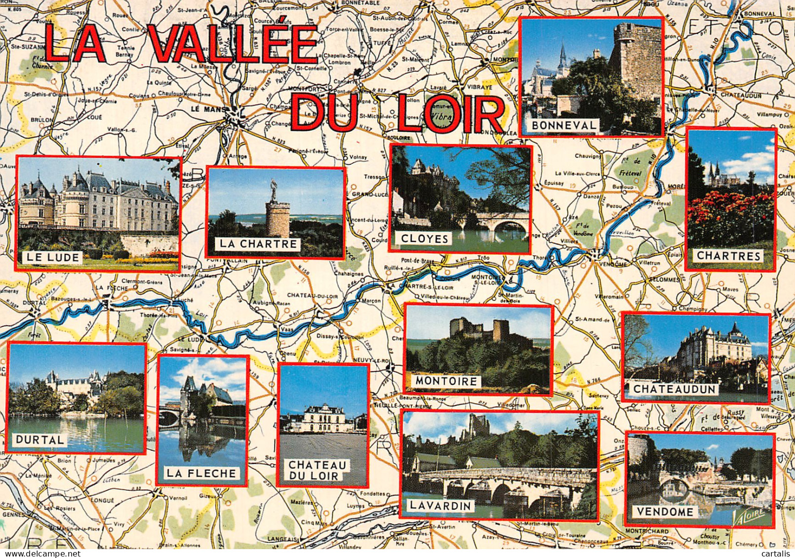 72-VALLEE DU LOIR-N° 4457-A/0057 - Other & Unclassified