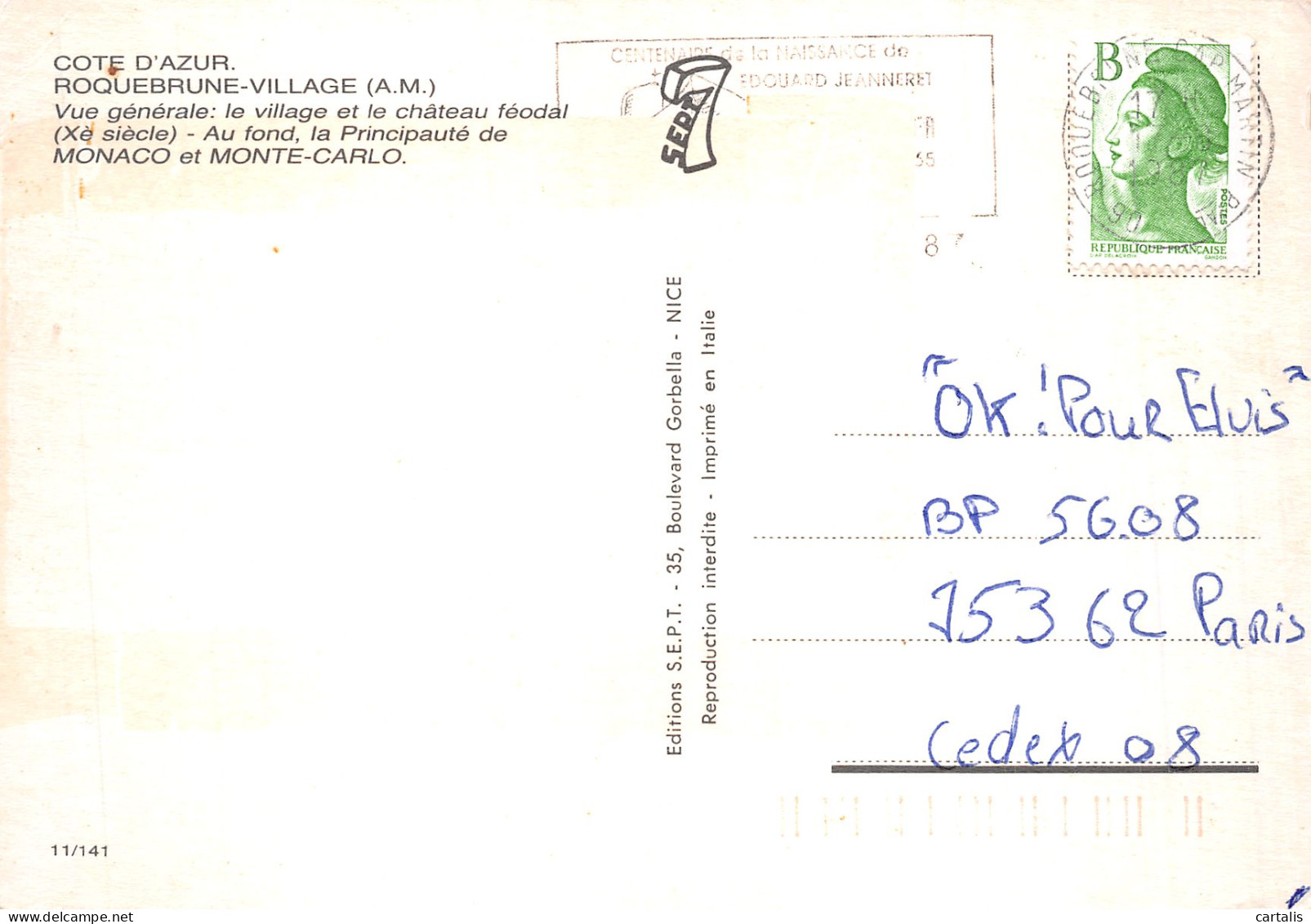 06-ROQUEBRUNE -N° 4456-D/0355 - Roquebrune-Cap-Martin