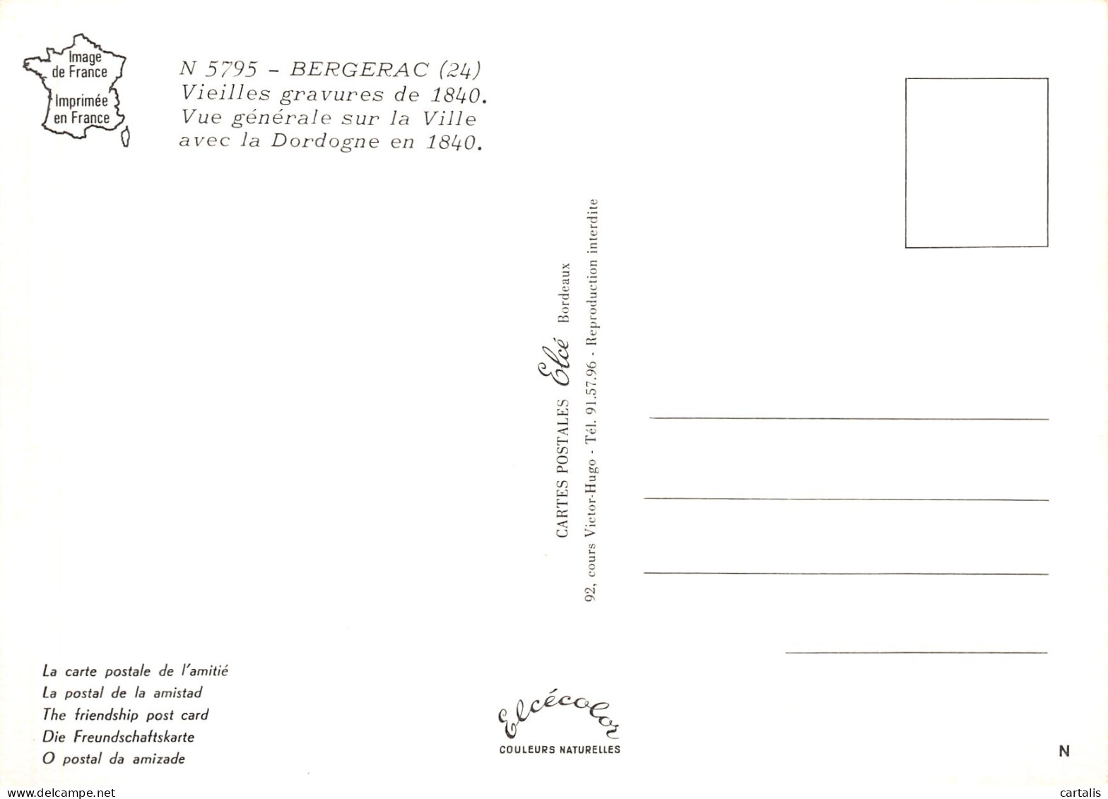 24-BERGERAC-N° 4456-D/0327 - Bergerac