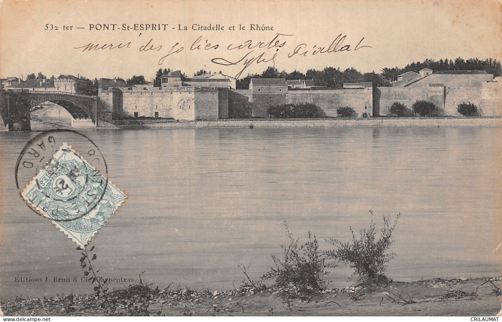 30-PONT SAINT ESPRIT-N°T5087-G/0161 - Pont-Saint-Esprit