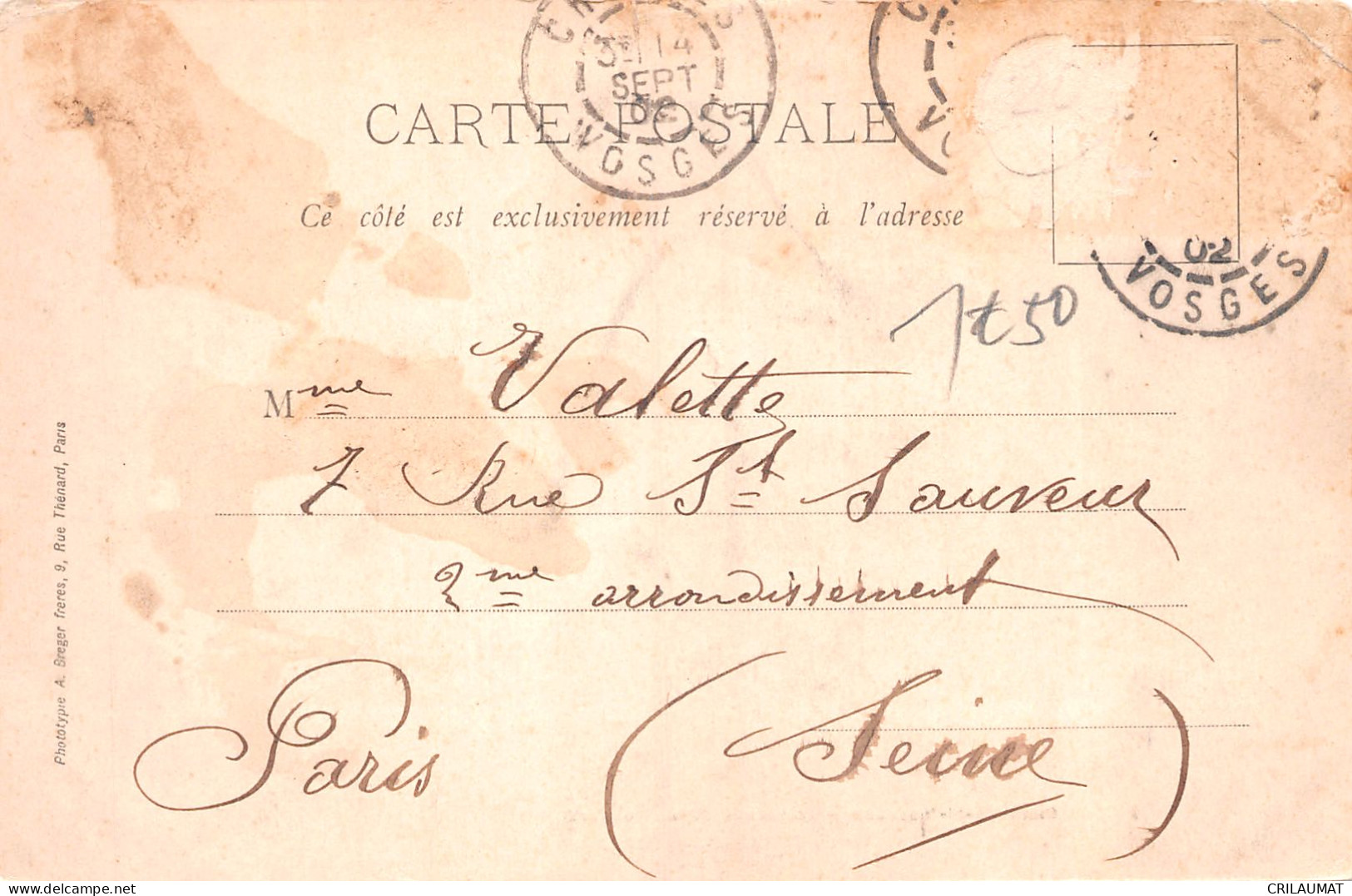 88-CHARMES SUR MOSELLE-N°T5087-G/0139 - Charmes